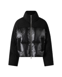 Moose Knuckles Agate Shearling Down Puffer Jacket