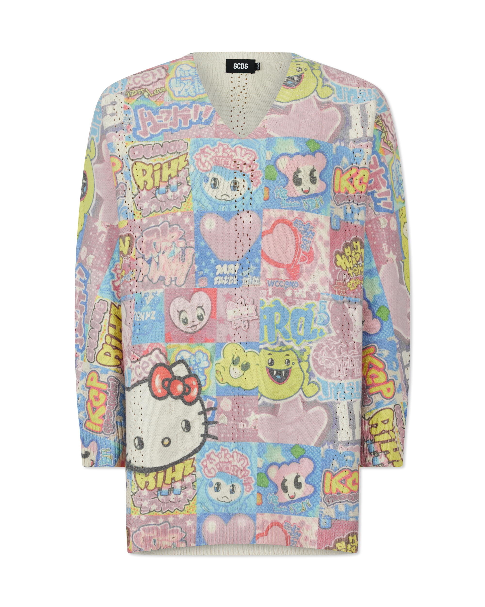 Hello Kitty Printed Cable Mini Dress