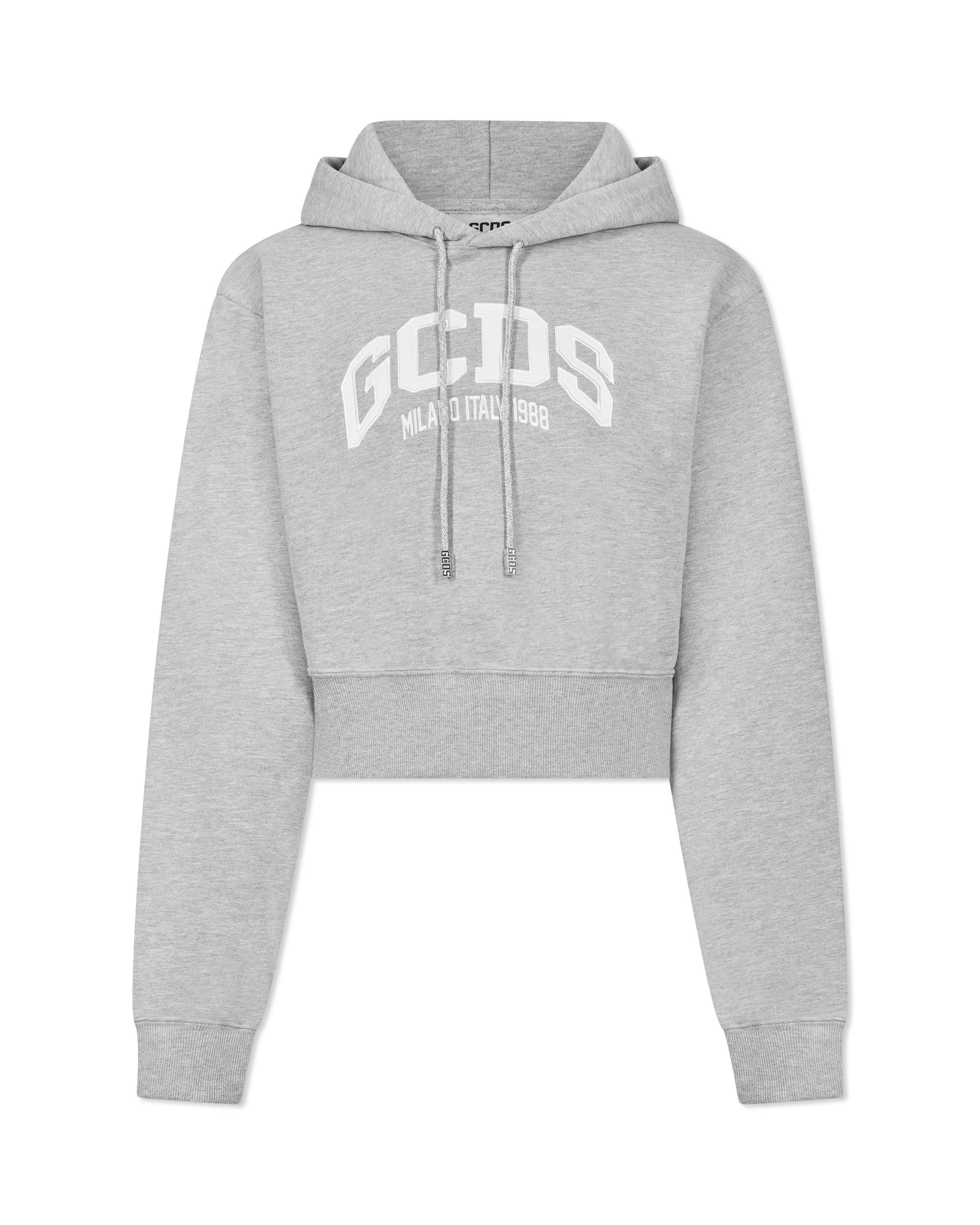 Lounge Logo Cropped Hoodie