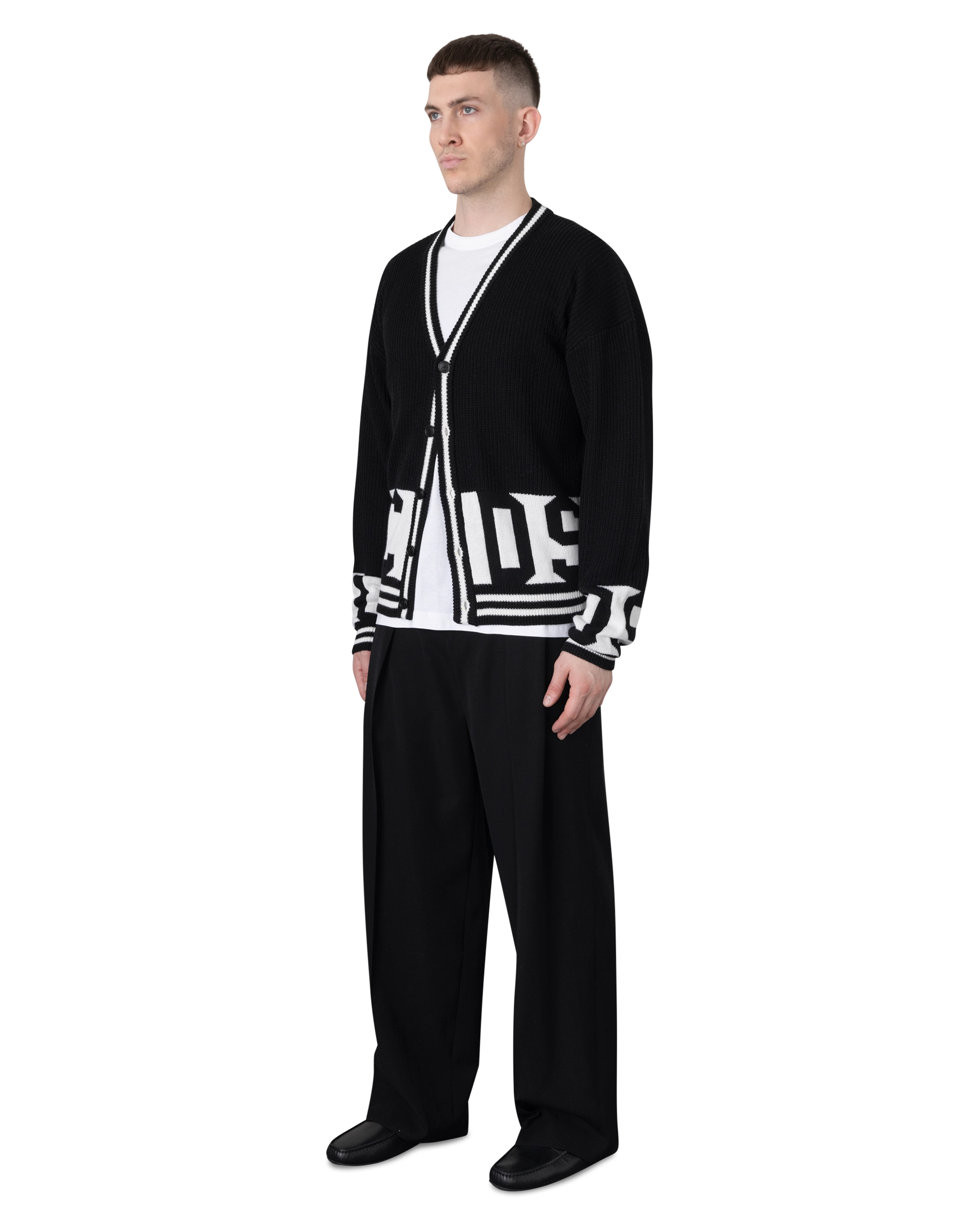 Low Brand Logo Cardigan