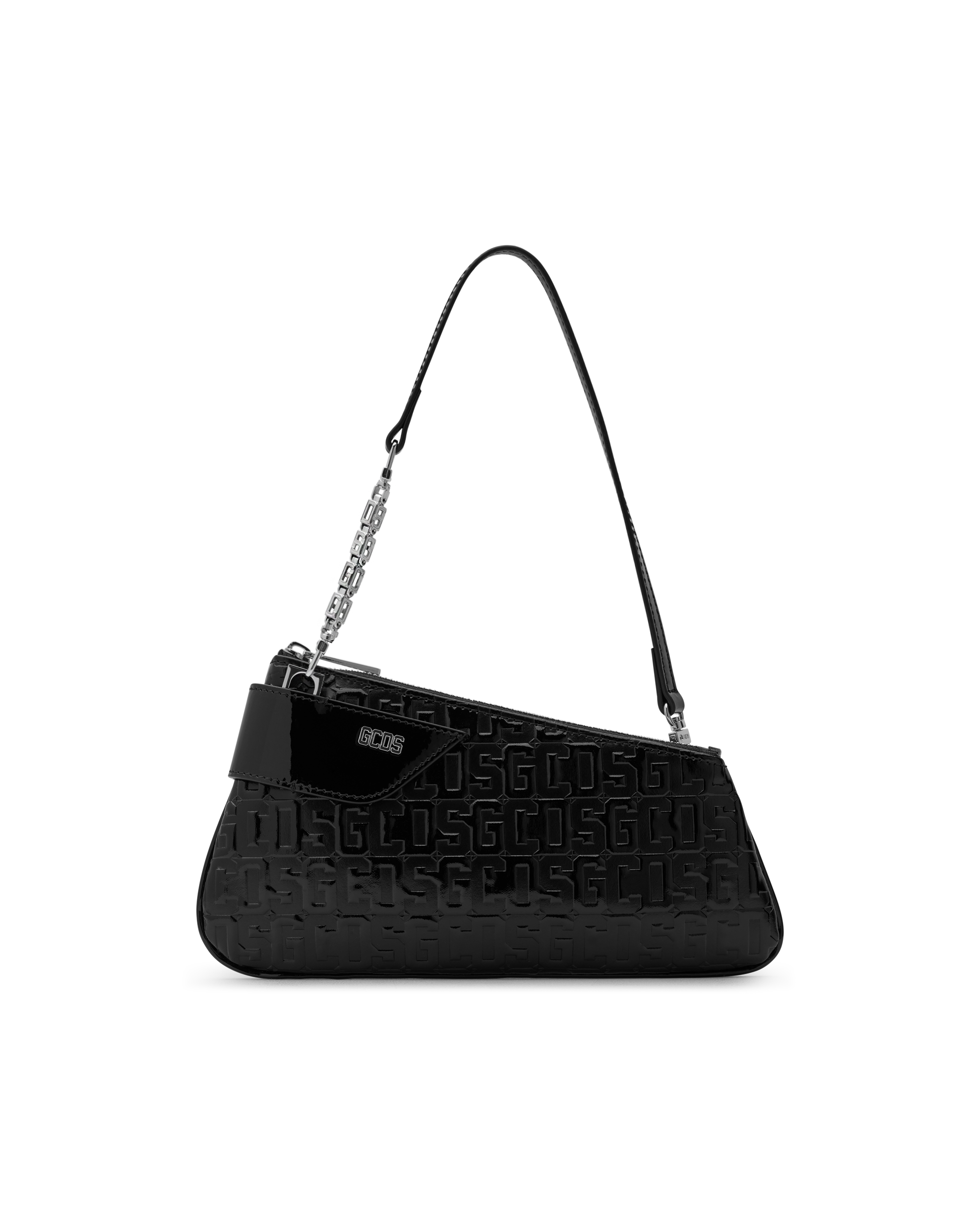 Comma Notte Patent Monogram Bag