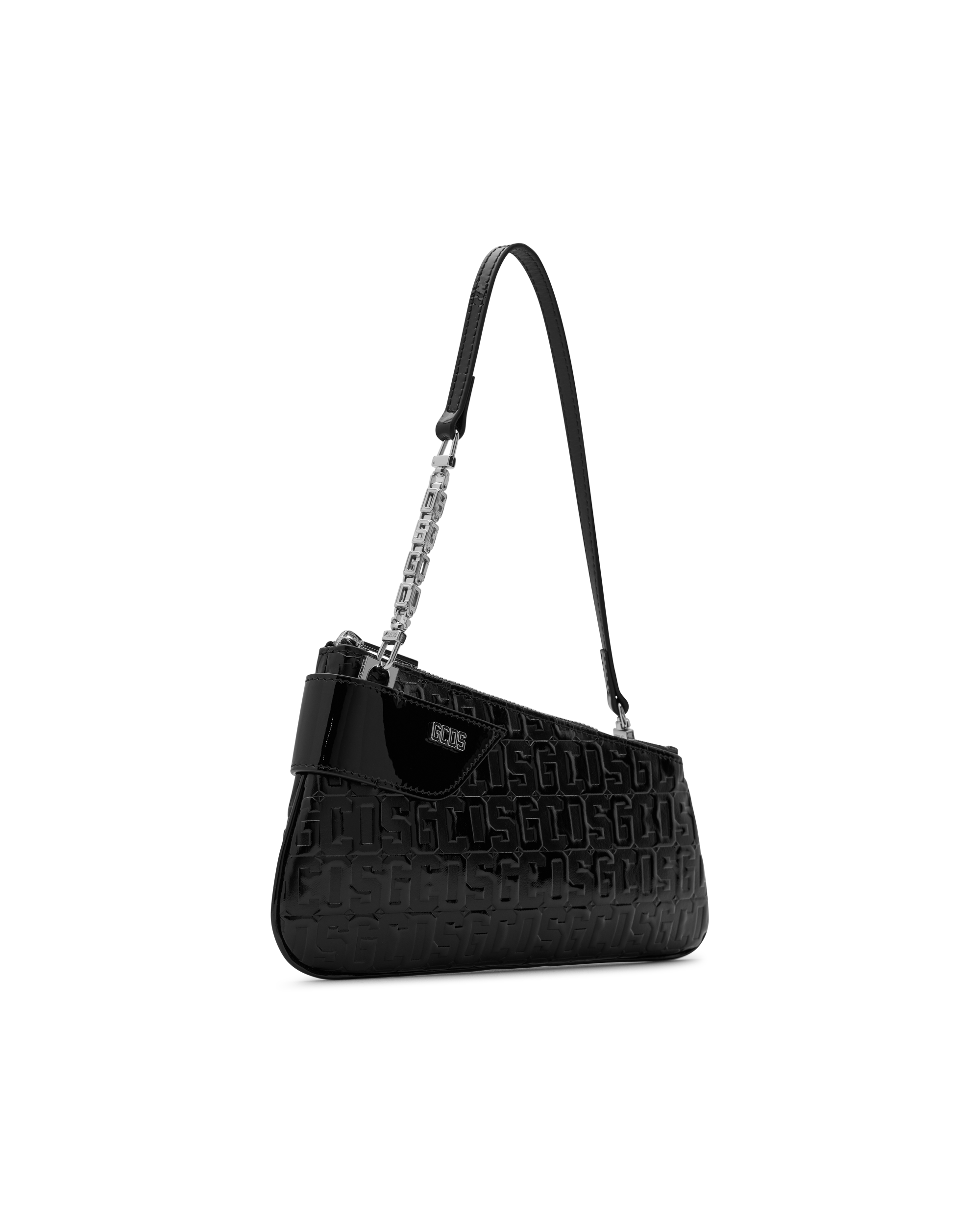 Comma Notte Patent Monogram Bag