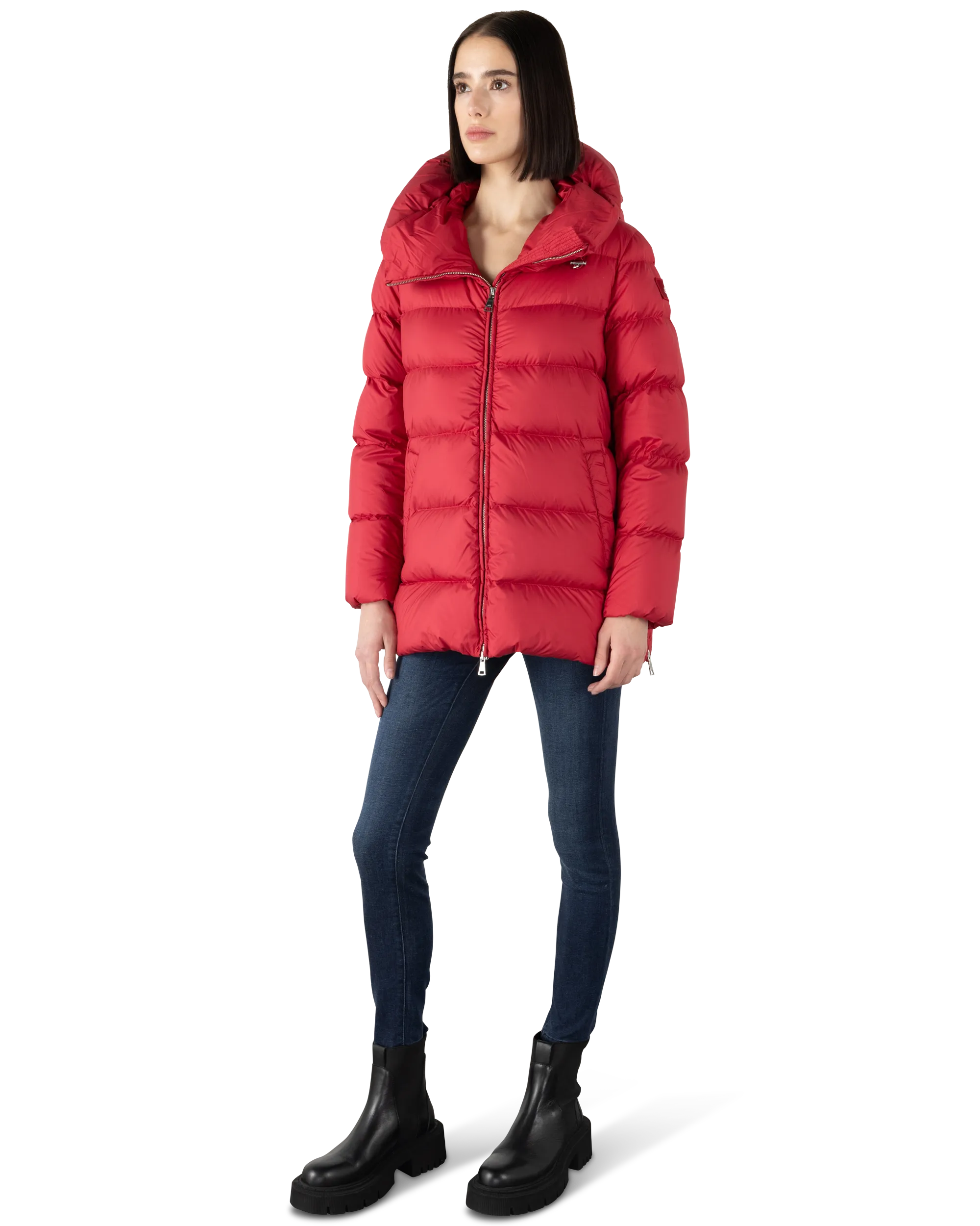 A-Shape In Cocoon Down Puffer Jacket