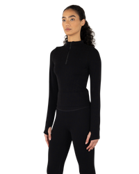 Marian Seamless Mock Neck Top