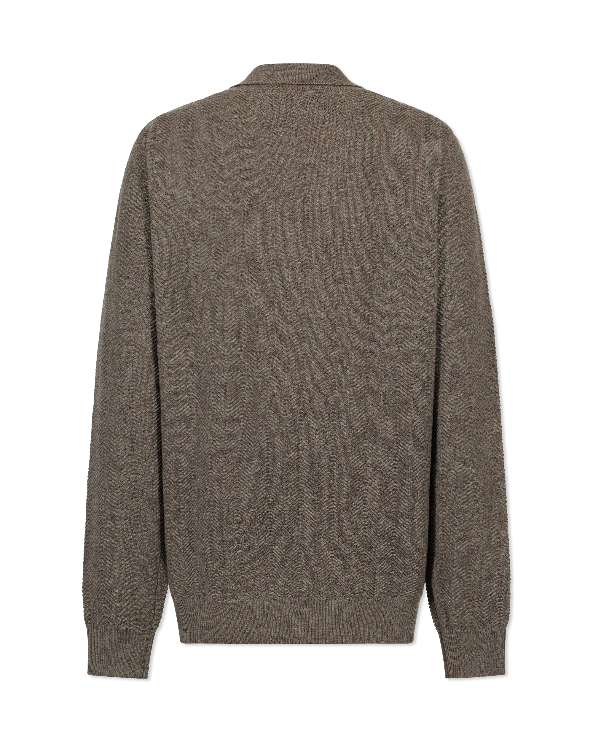 Light Gauge Structured L/S Polo - DIHSAN