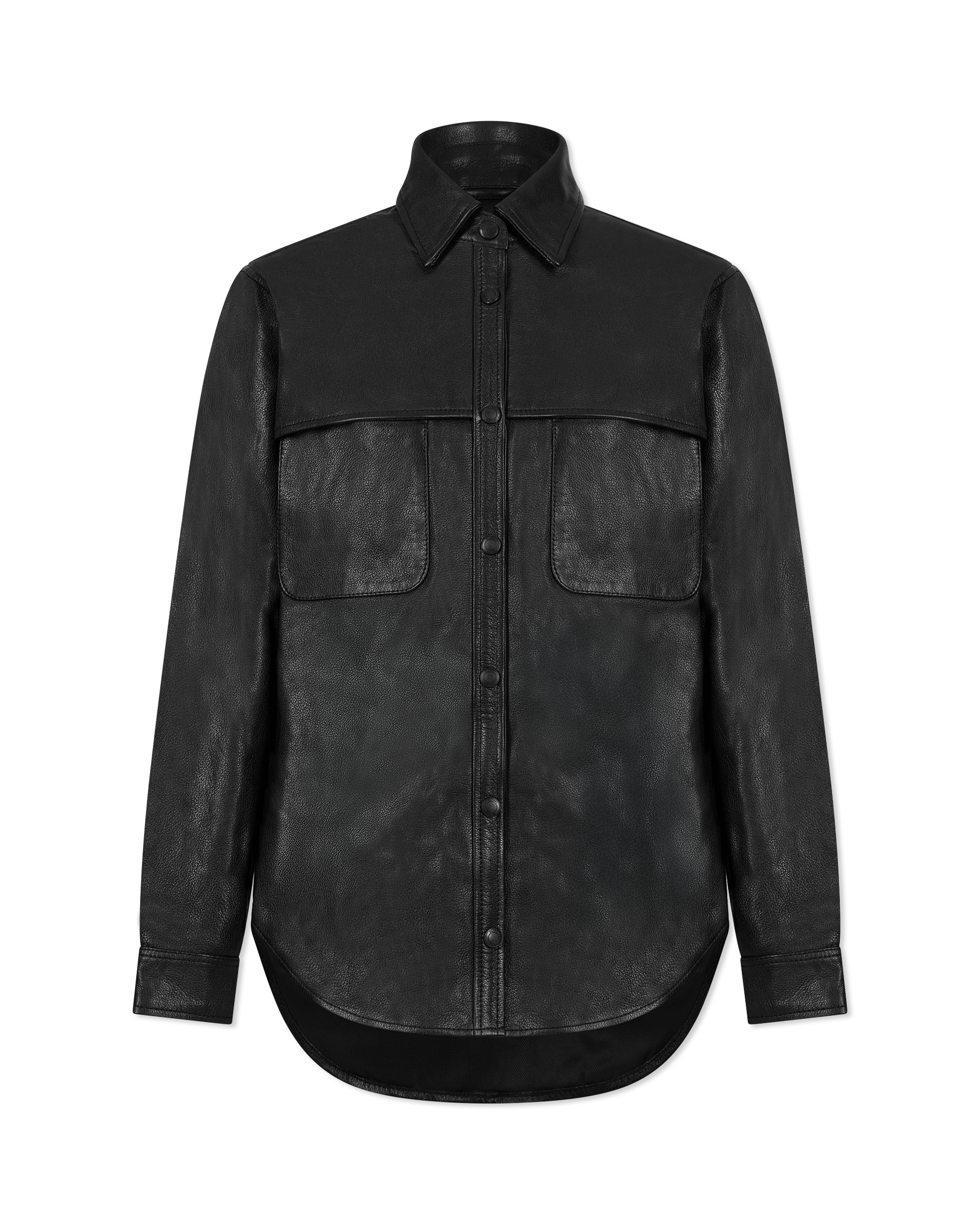 Ines Leather Shirt