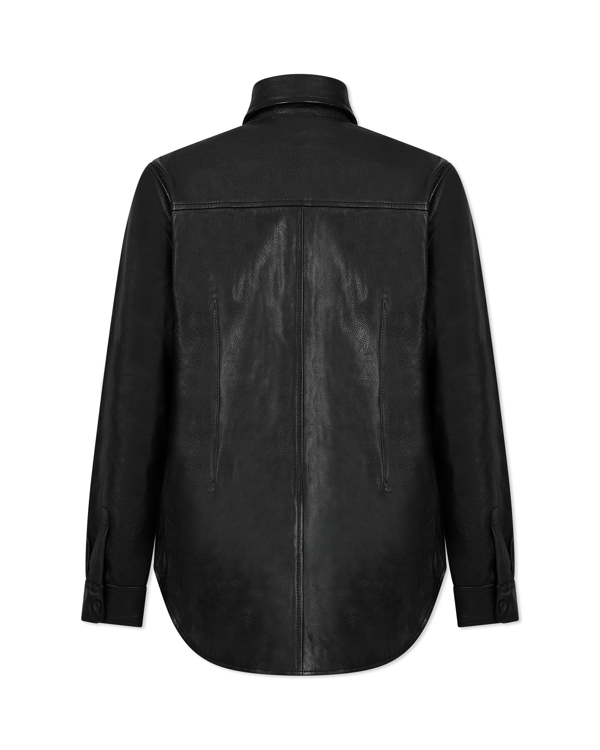 Ines Leather Shirt