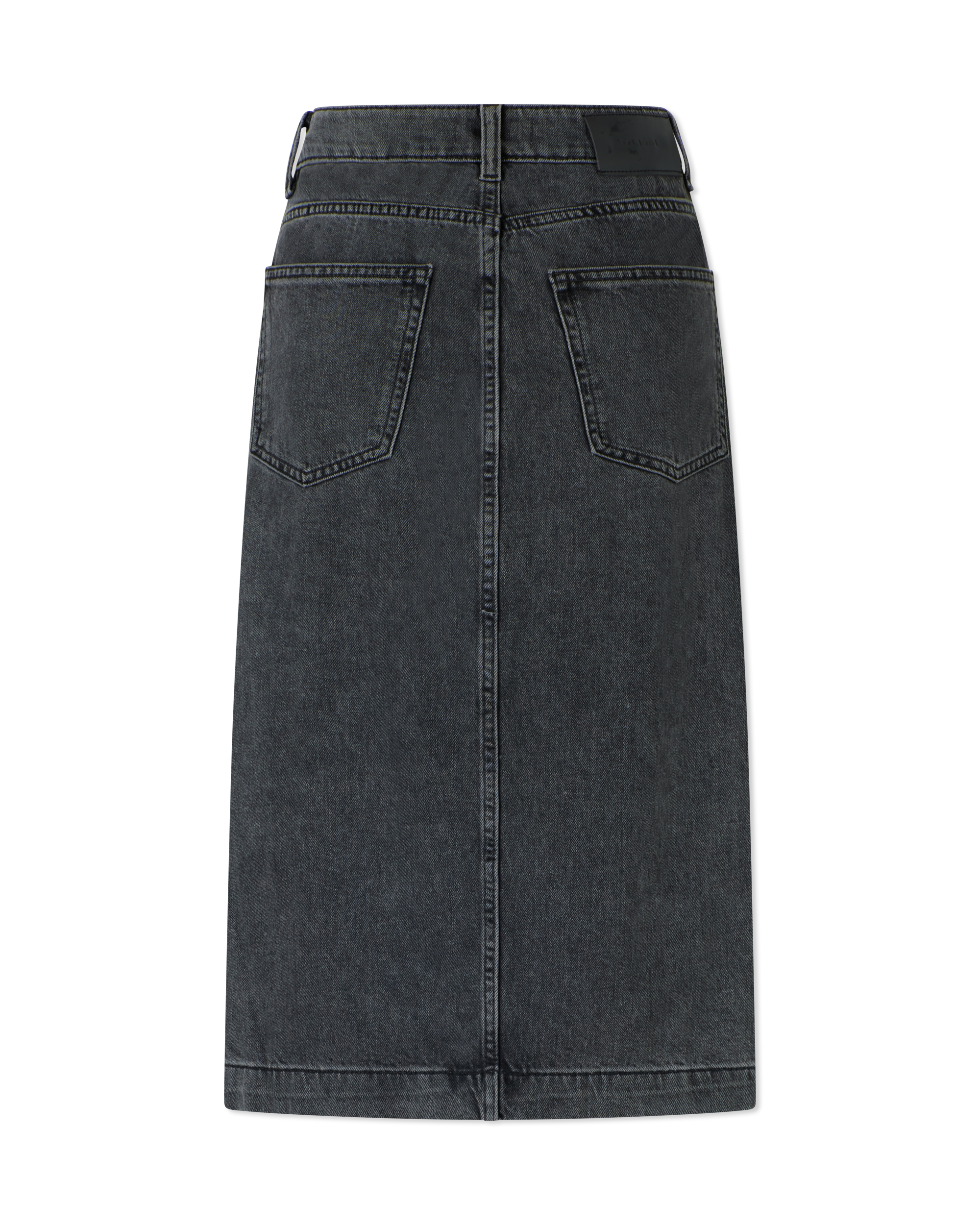 DL1961 Lexie High Rise Midi Denim Skirt