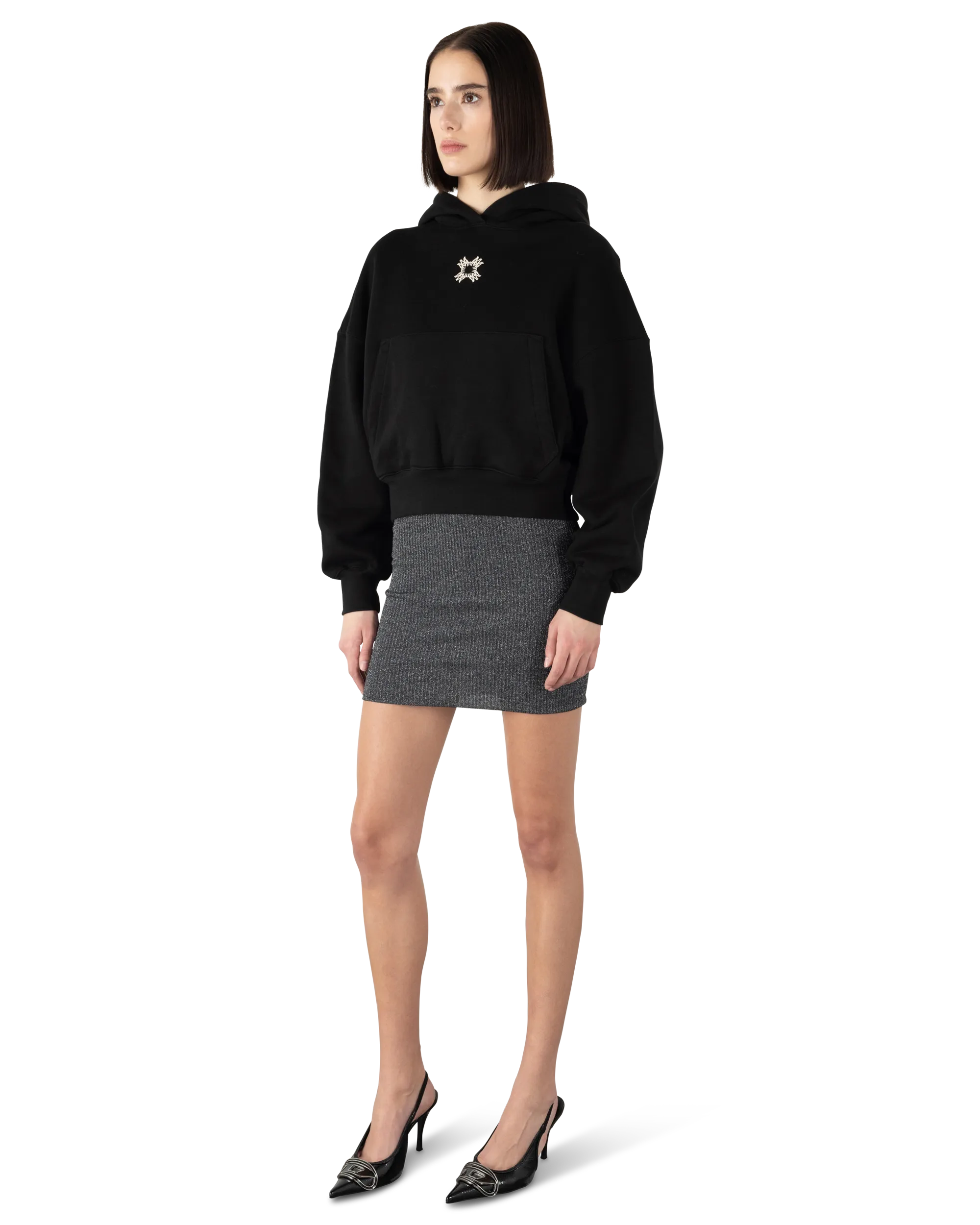 MA Quad Cropped Hoodie