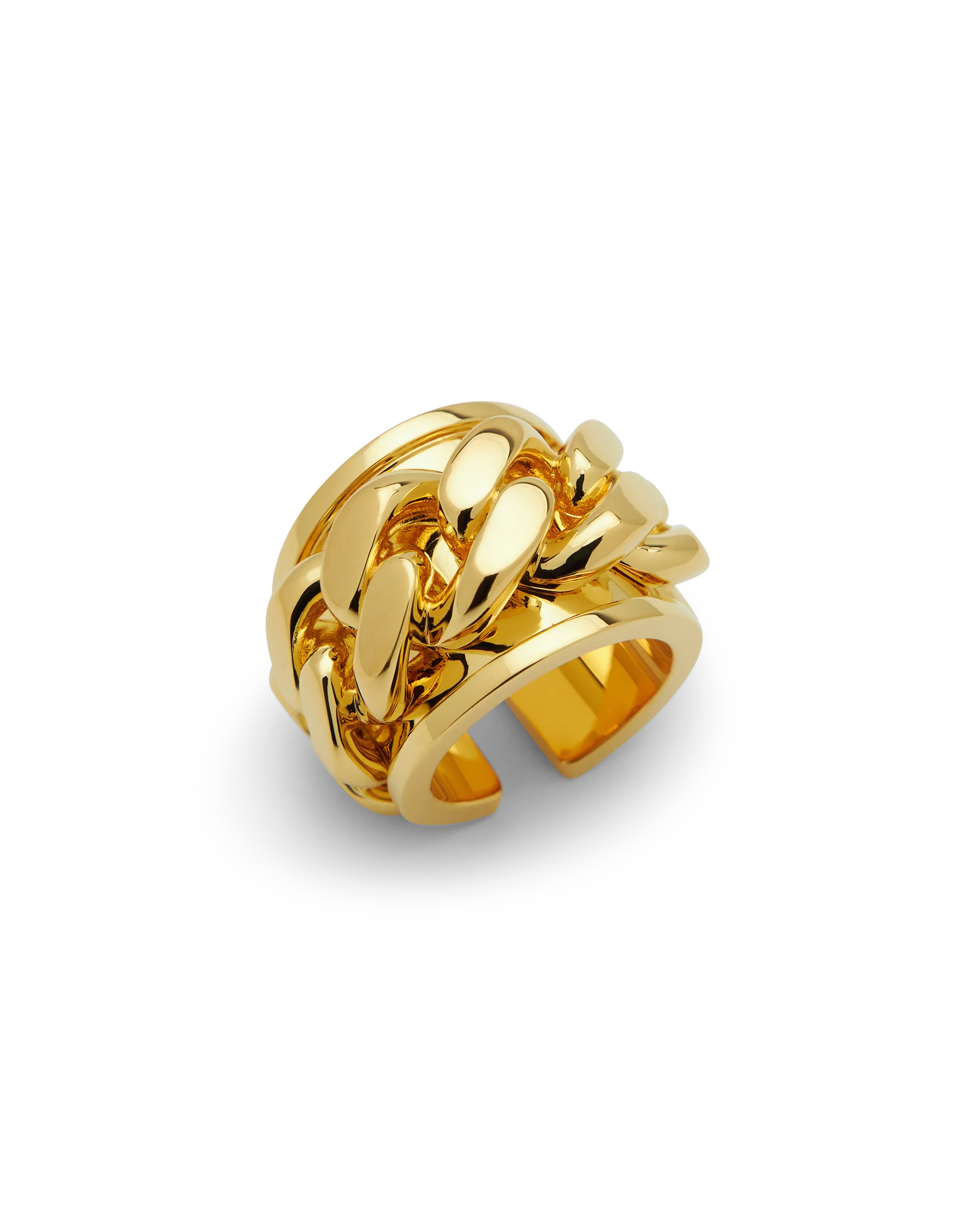Brass Chain Ring - DIHSAN