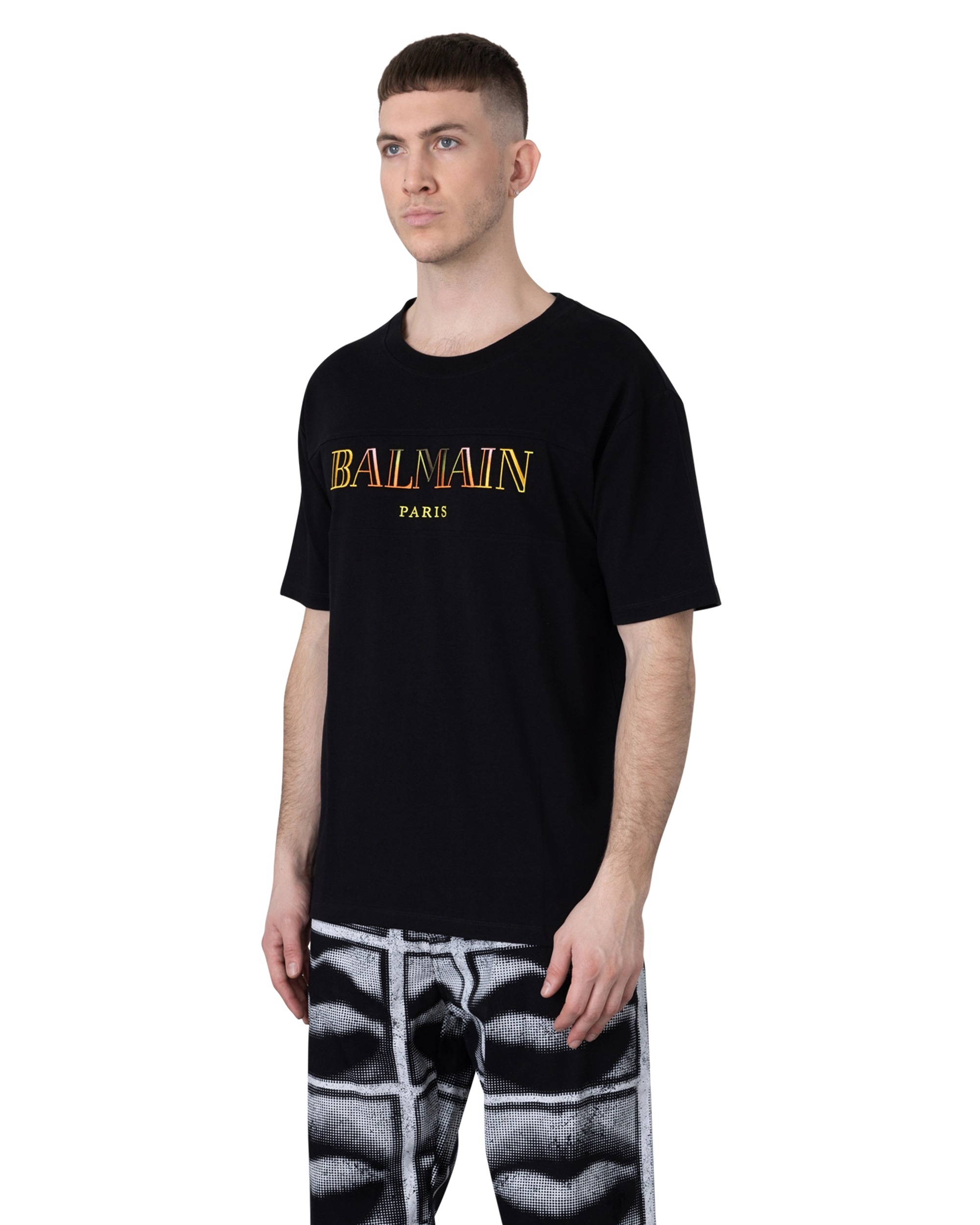 Vintage Balmain Embroidered T-Shirt
