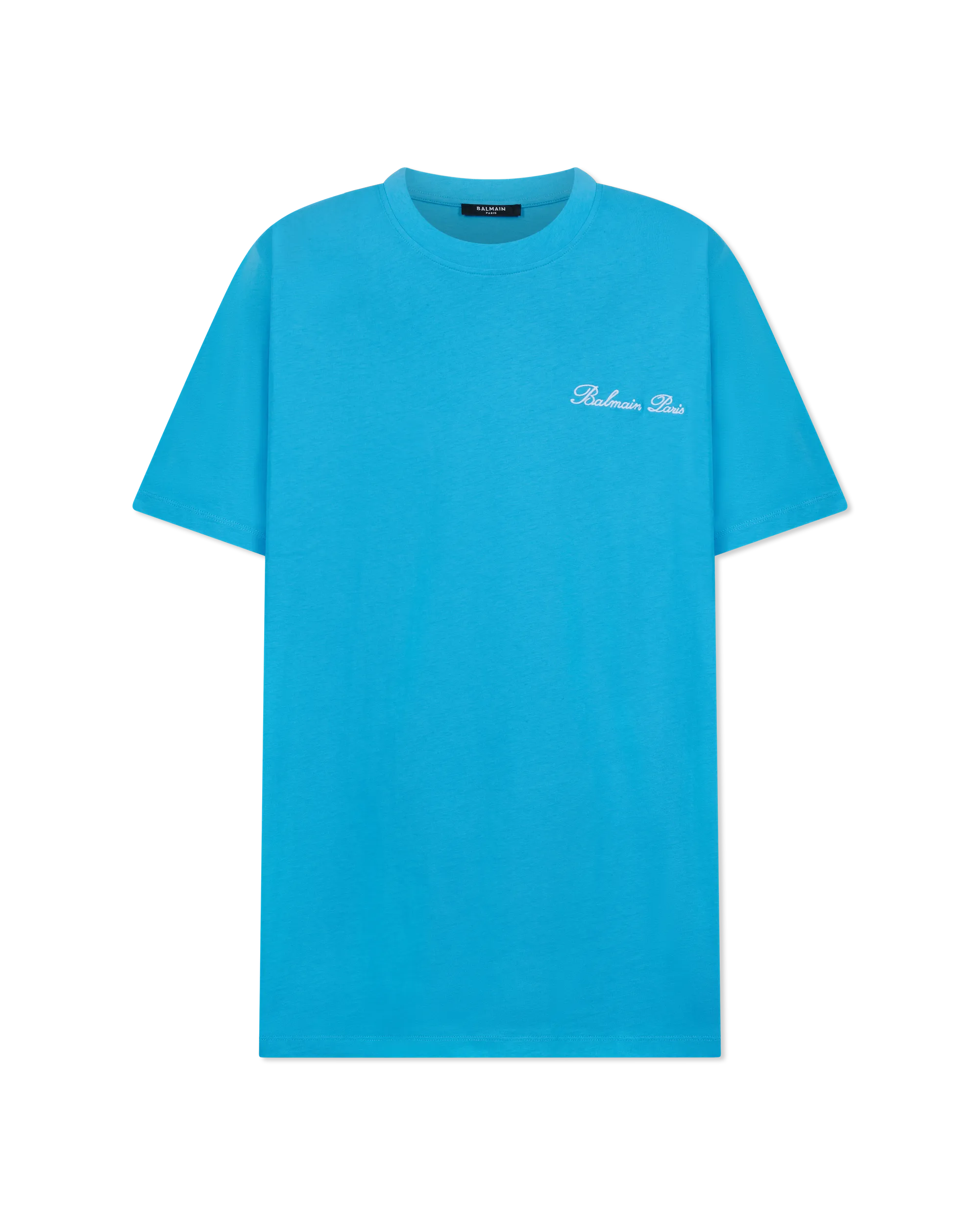 Balmain Signature Embroidered Relaxed T-Shirt - DIHSAN