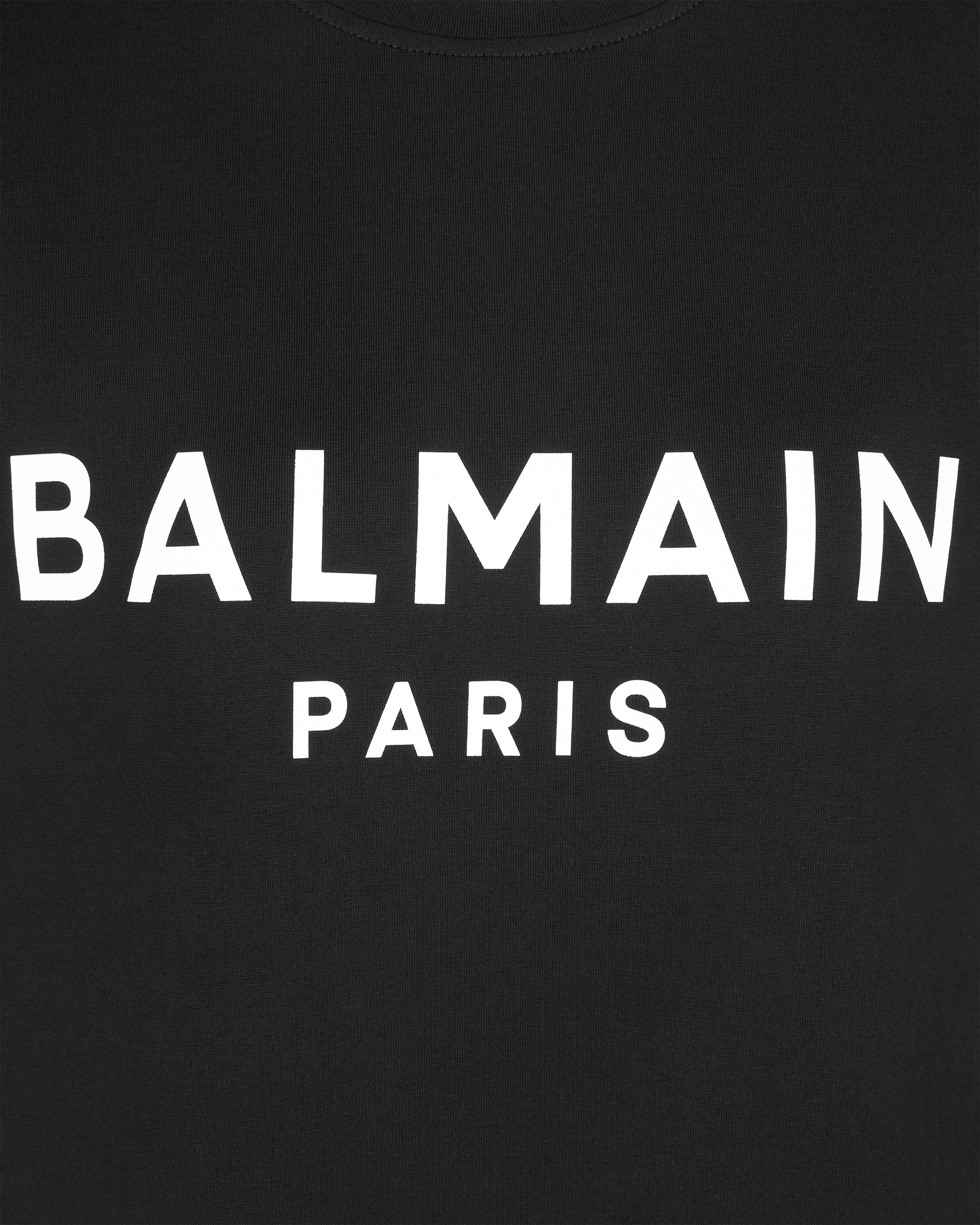 3 Button Balmain Paris Printed Tank Top