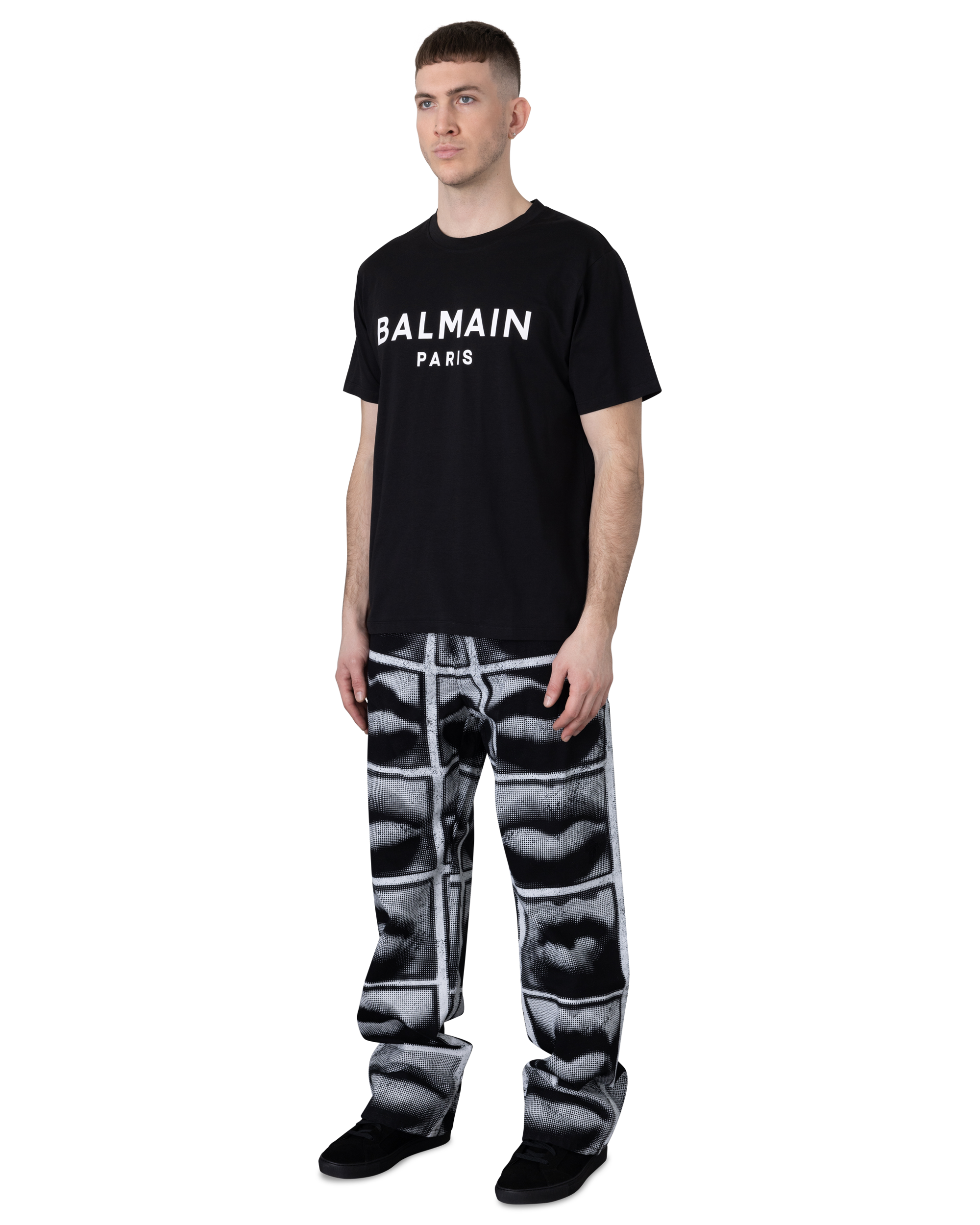 Balmain Paris Printed T-Shirt