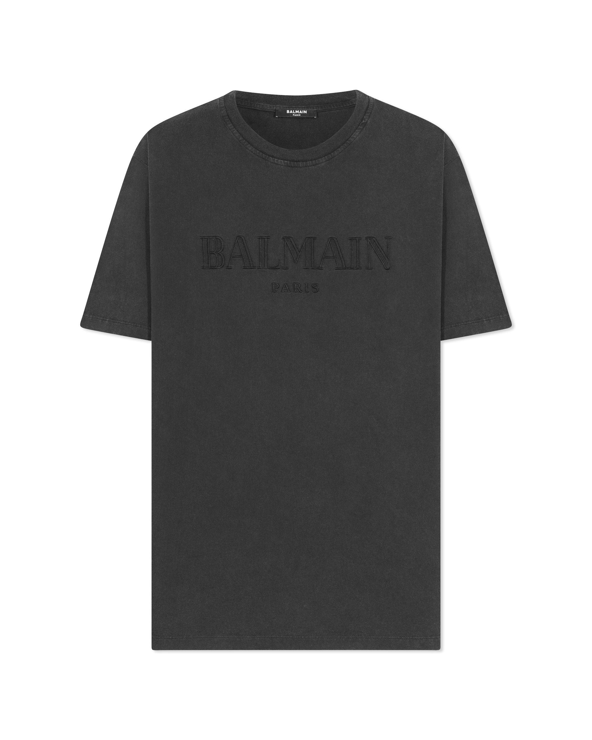 Vintage Balmain Embroidered Loose T-Shirt