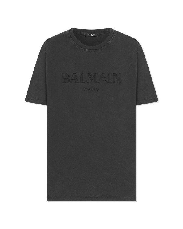 Vintage Balmain Embroidered Loose T-Shirt