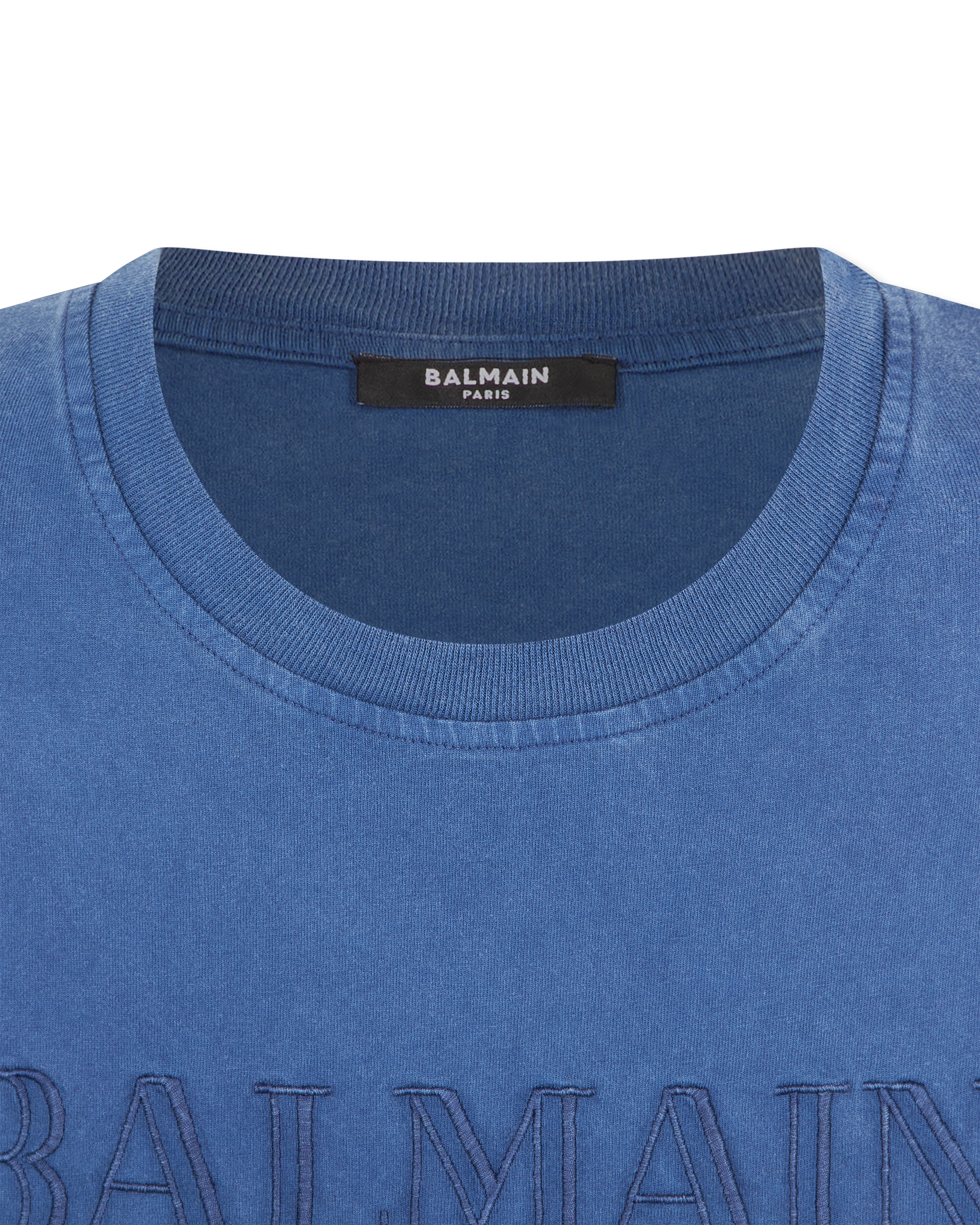 Vintage Balmain Embroidered Loose T-Shirt