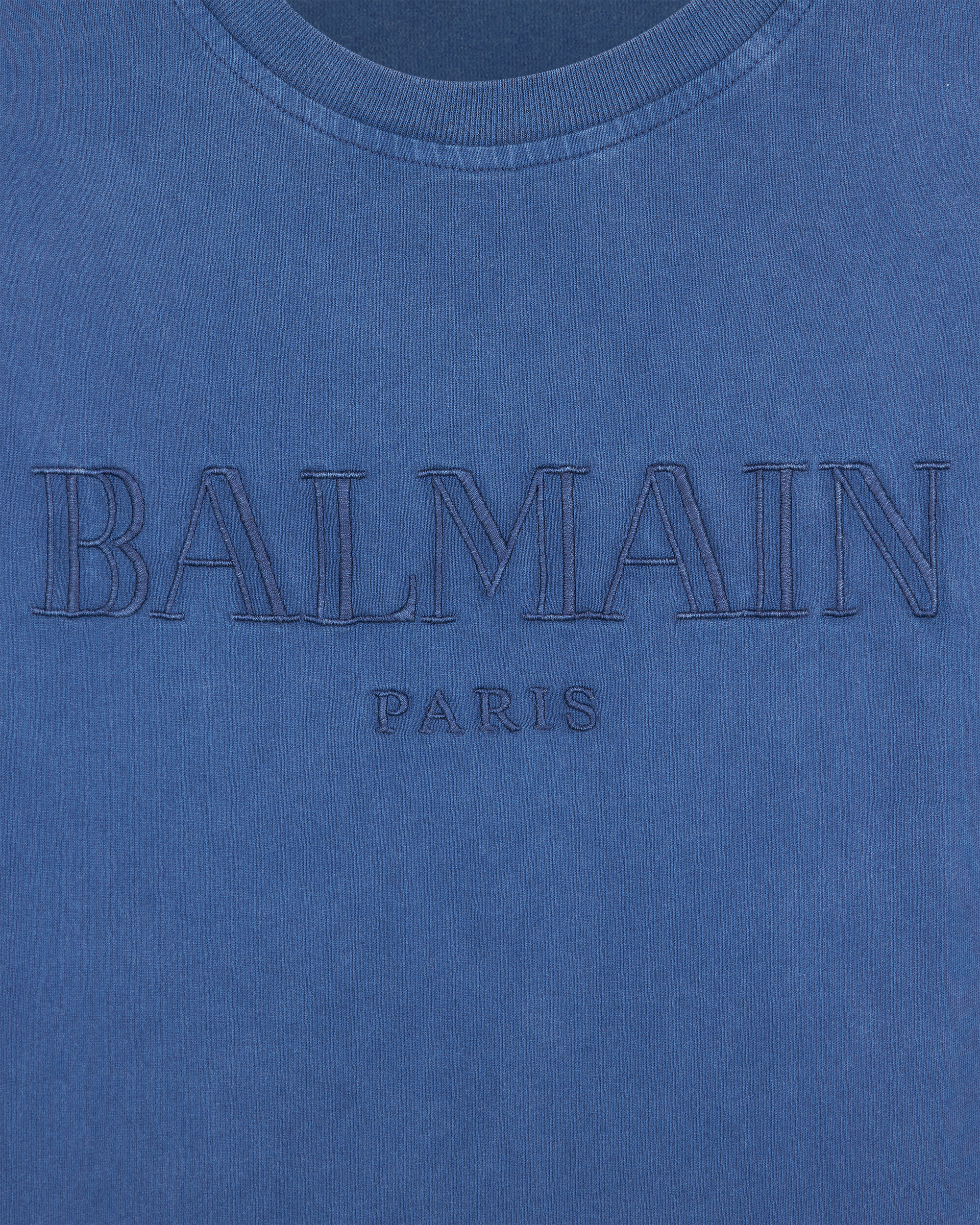 Vintage Balmain Embroidered Loose T-Shirt