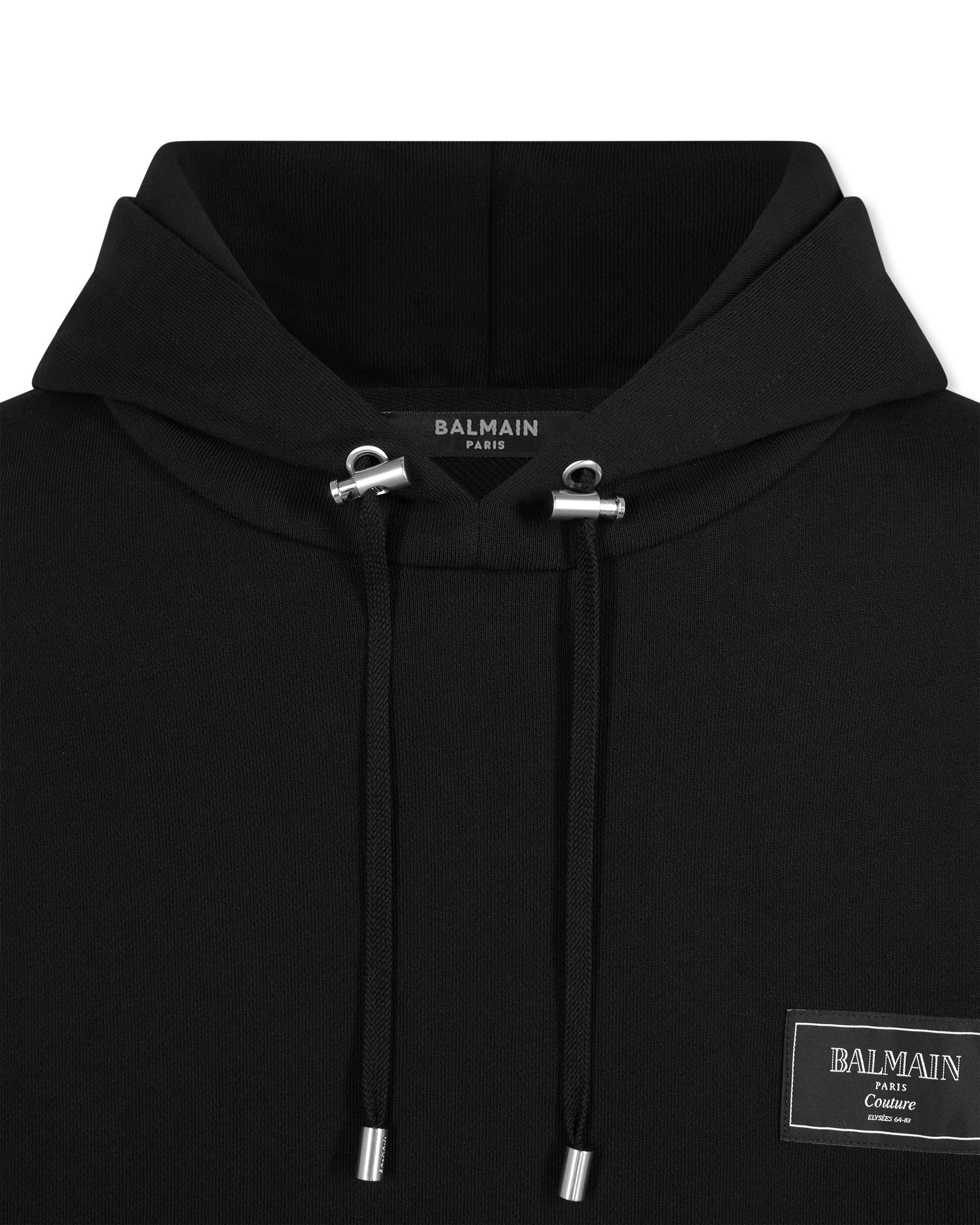 Balmain Couture Label Hoodie