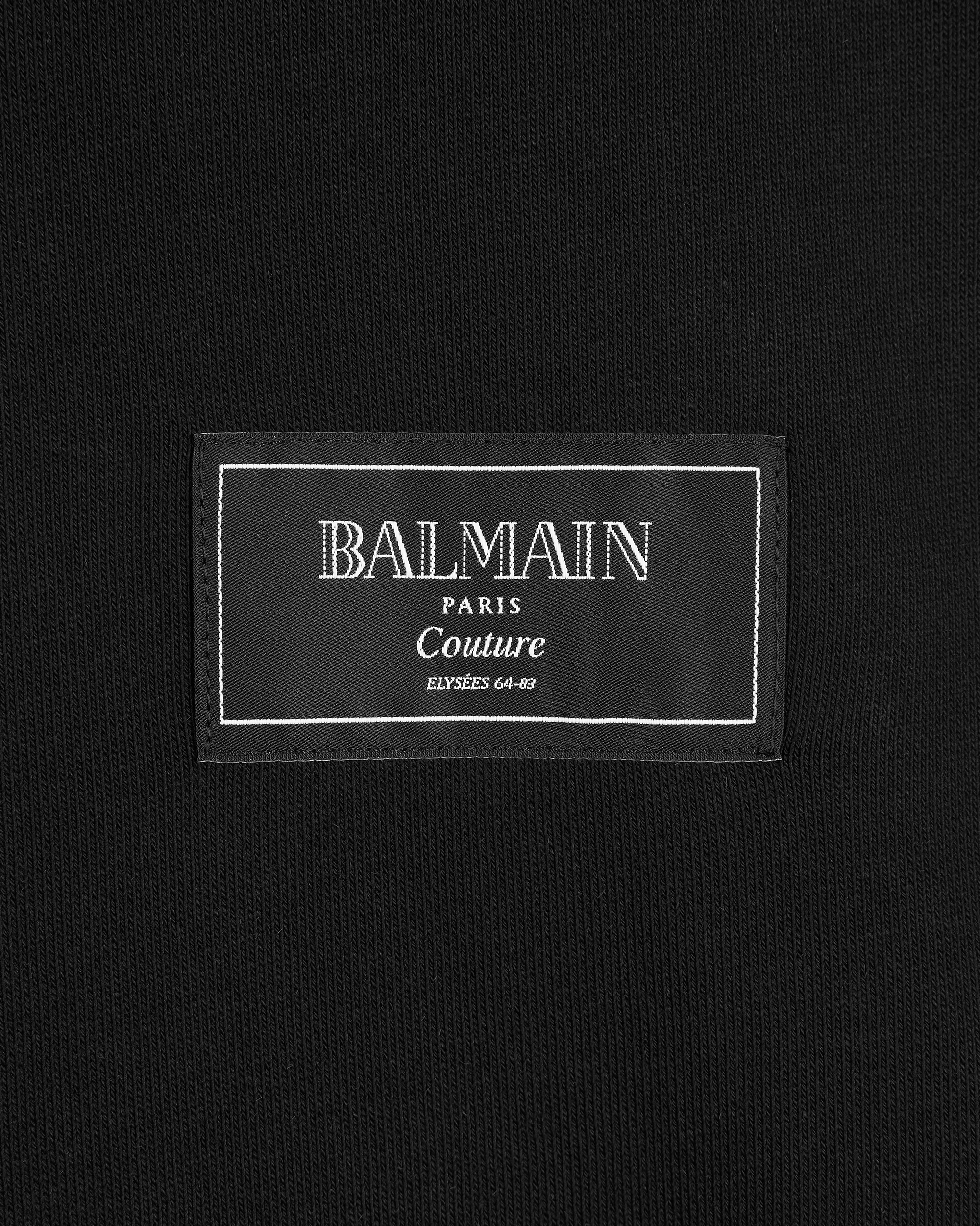 Balmain Couture Label Hoodie