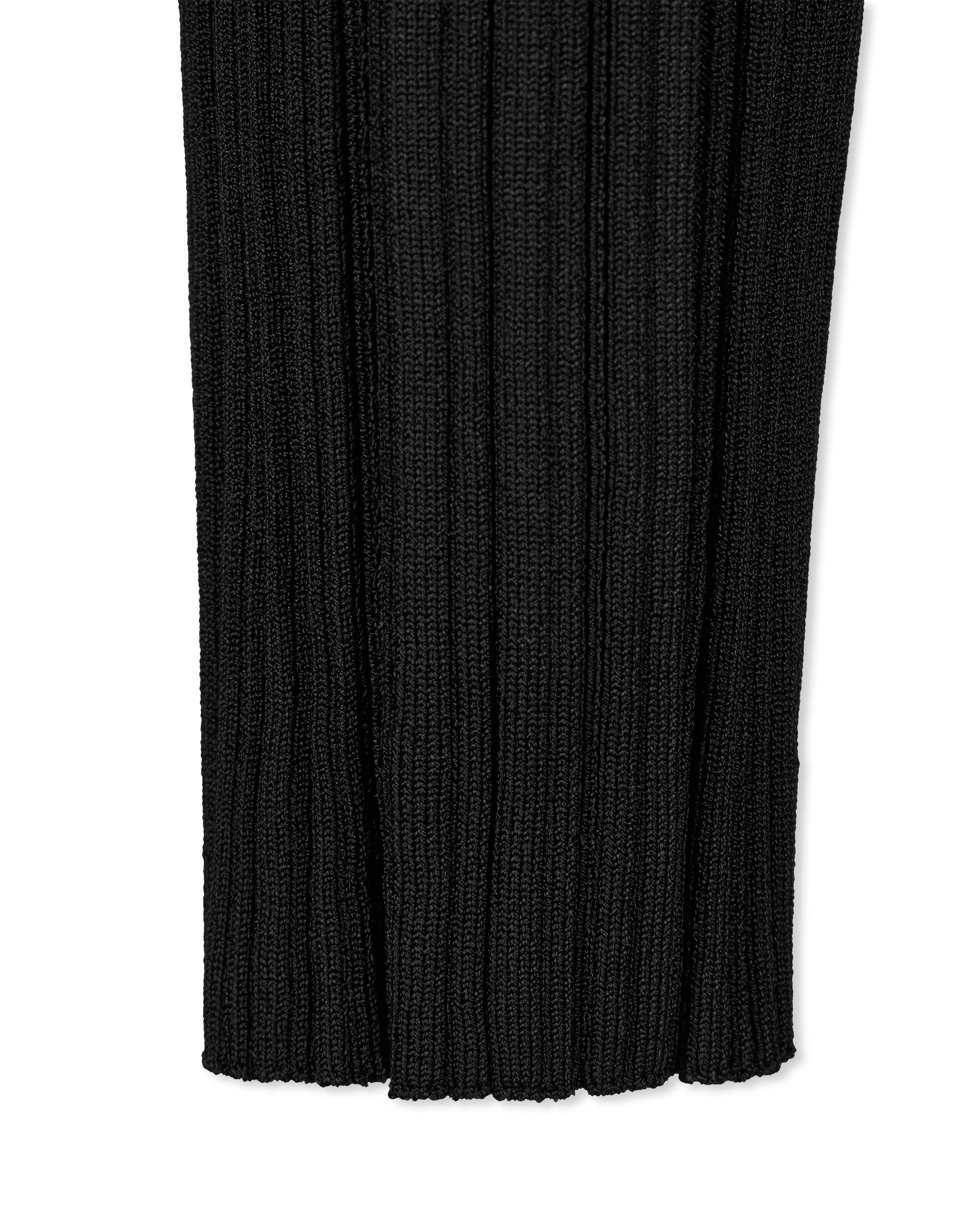 Criss Cross Pleated Knit Maxi Dress - DIHSAN