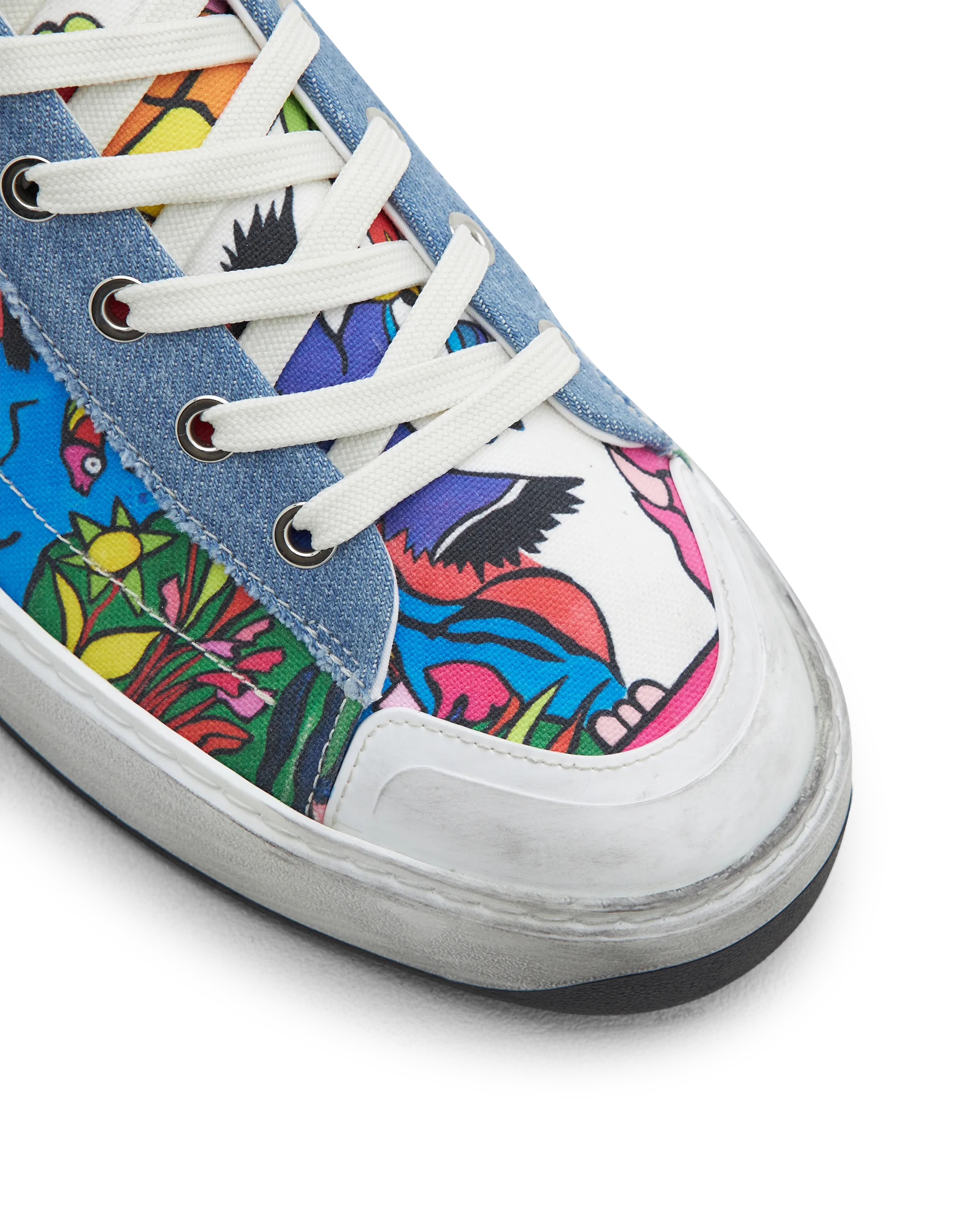 The Lion King B-Court Enfant Précoce Printed High Top Trainers - DIHSAN
