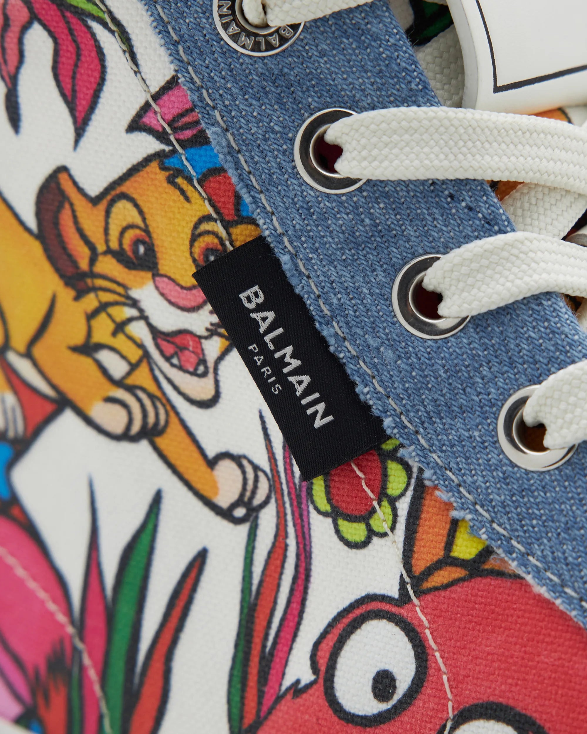 The Lion King B-Court Enfant Précoce Printed High Top Trainers - DIHSAN