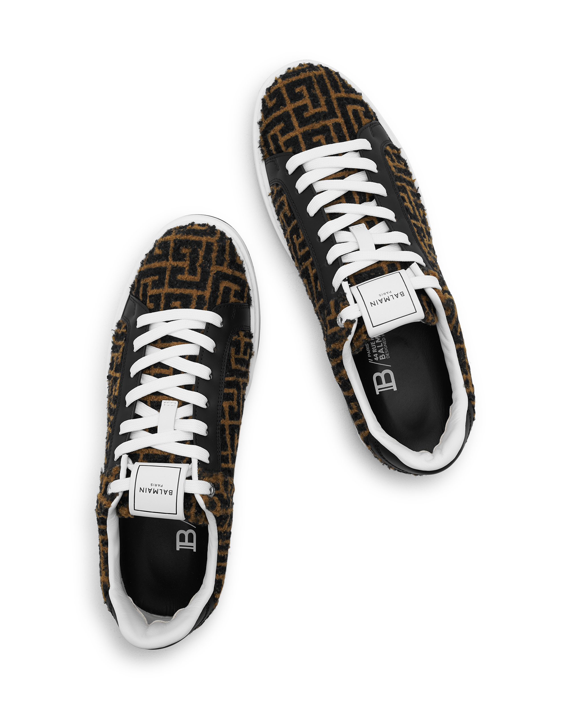 B-Court Labyrinth Monogram Low Top Sneaker - DIHSAN