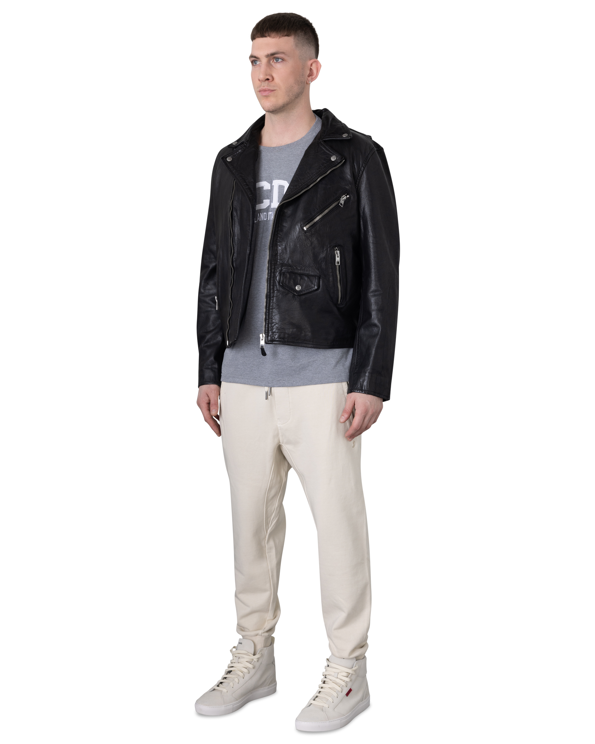 Ksubi Jeans Eagle Leather Jacket