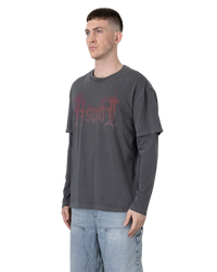 Ksubi Jeans Fuego Layered Long Sleeve T-Shirt