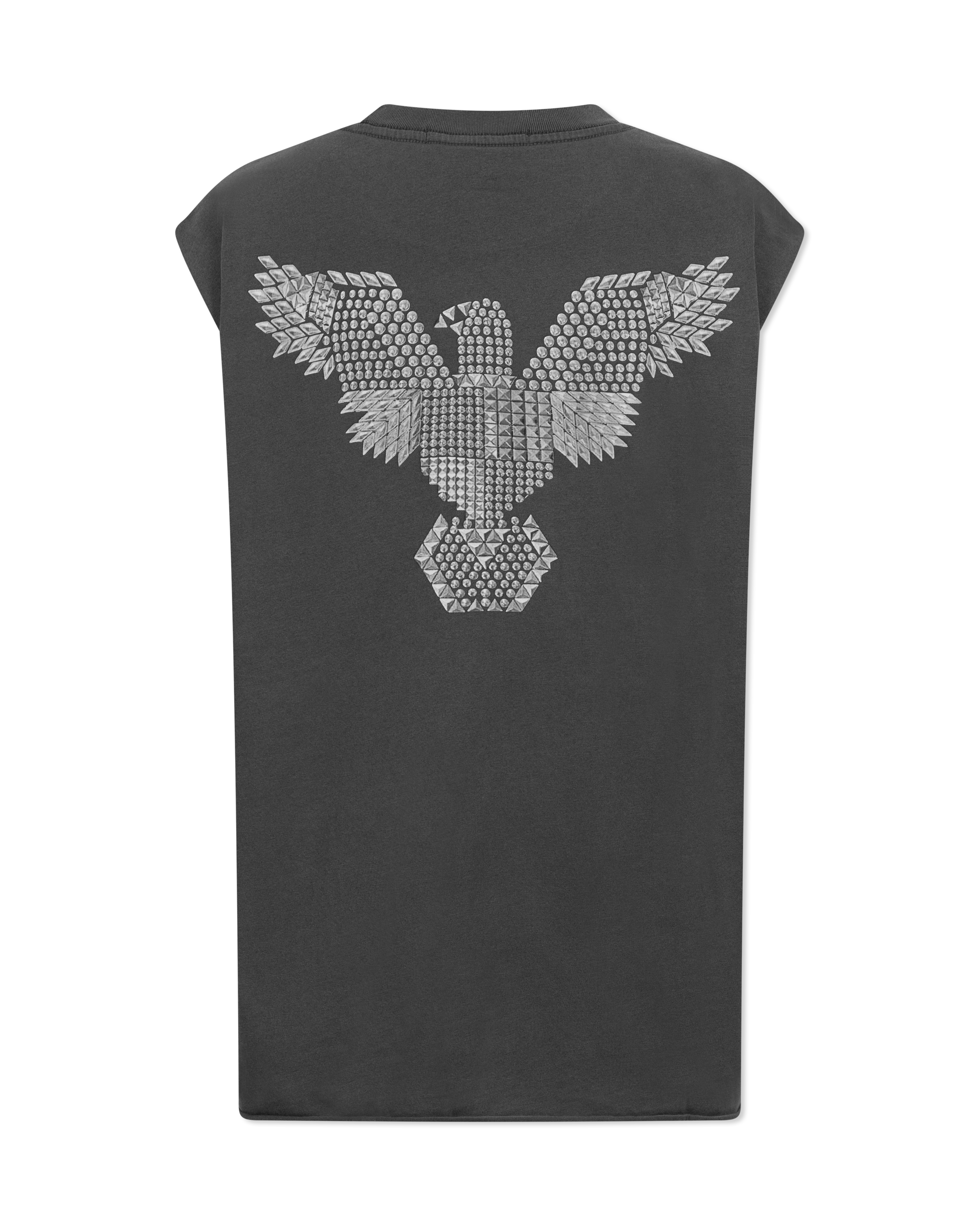 Eagle Cut Off T-shirt - DIHSAN