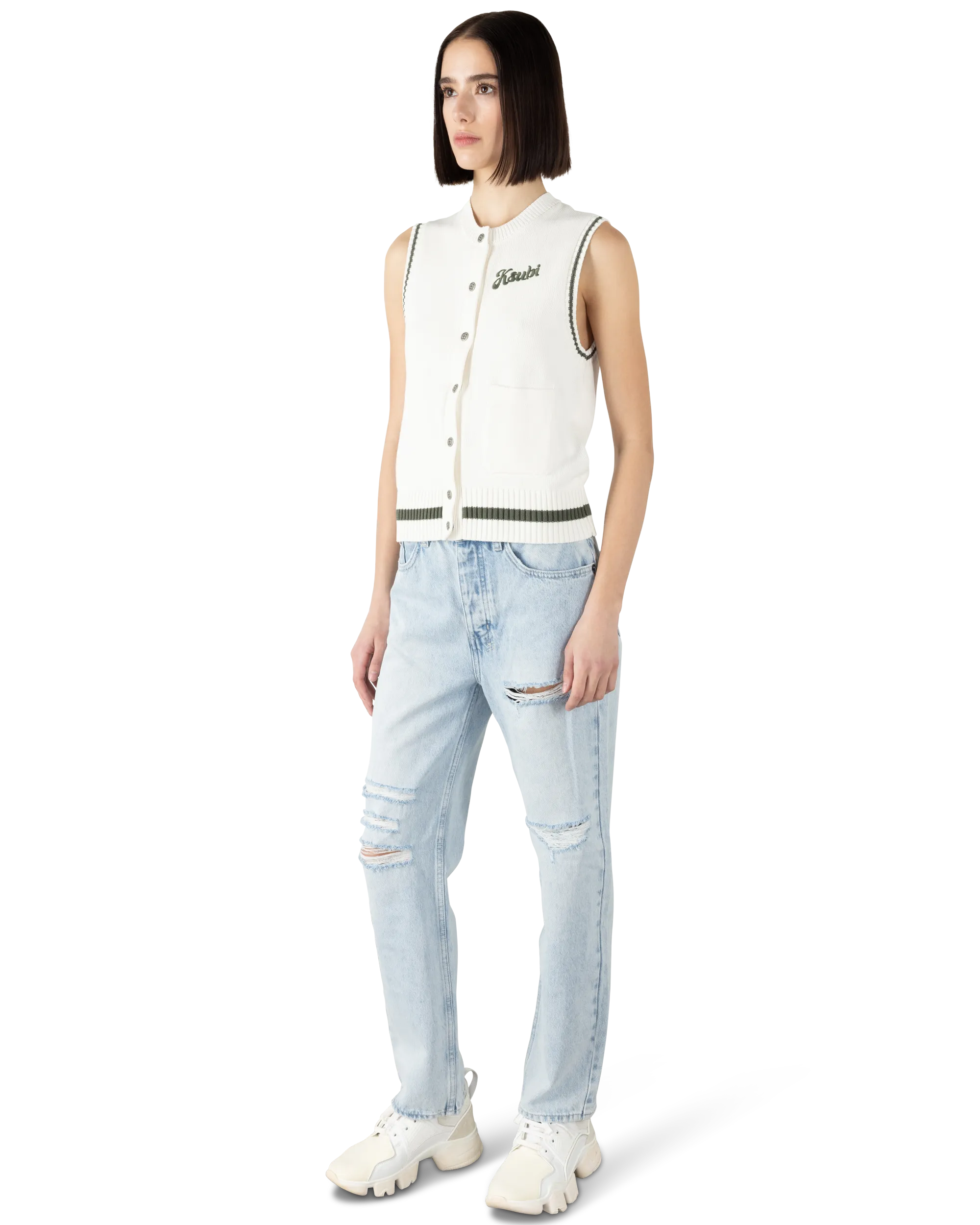 Ksubi Jeans Academy Button-Up Vest