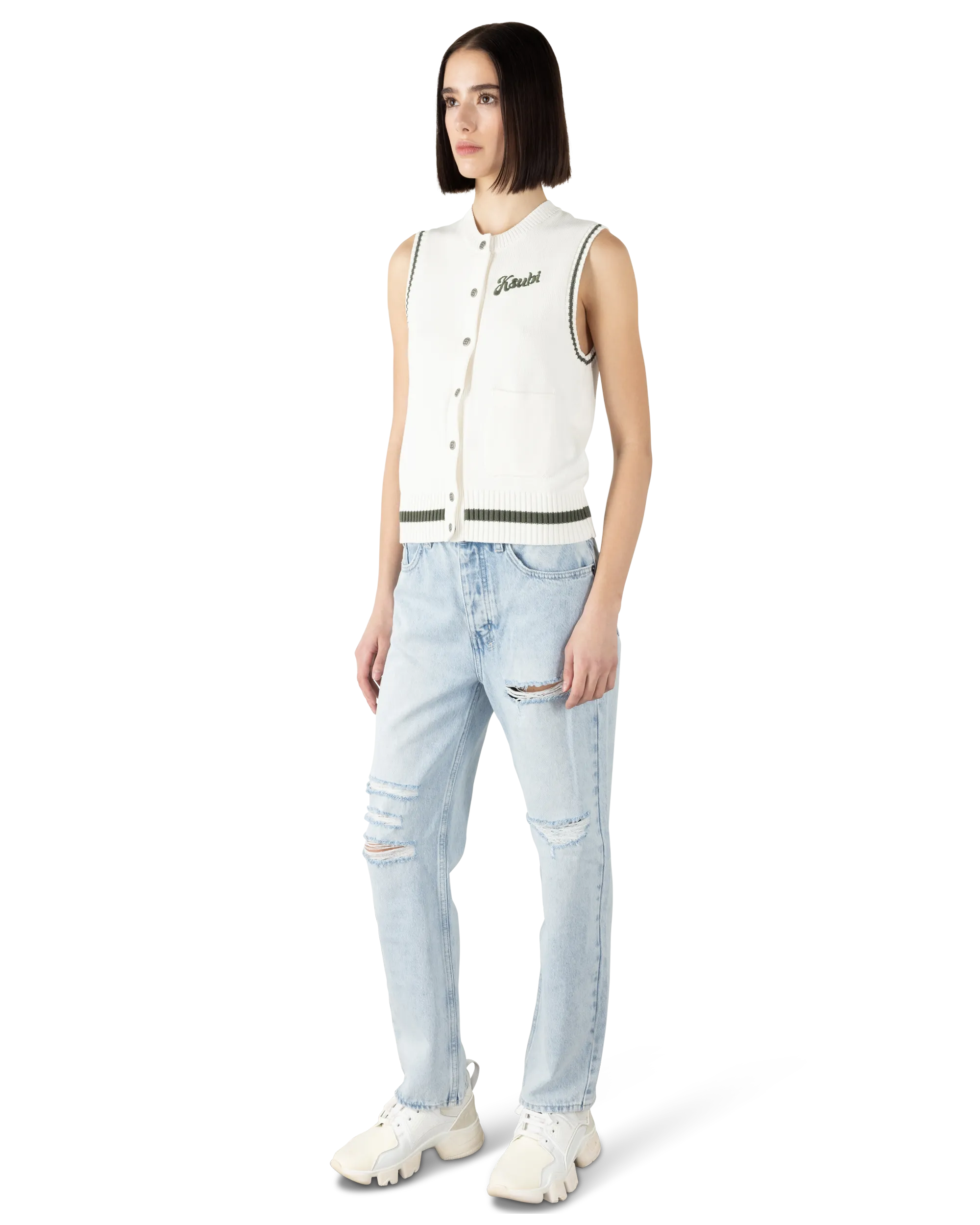 Ksubi Jeans Academy Button-Up Vest