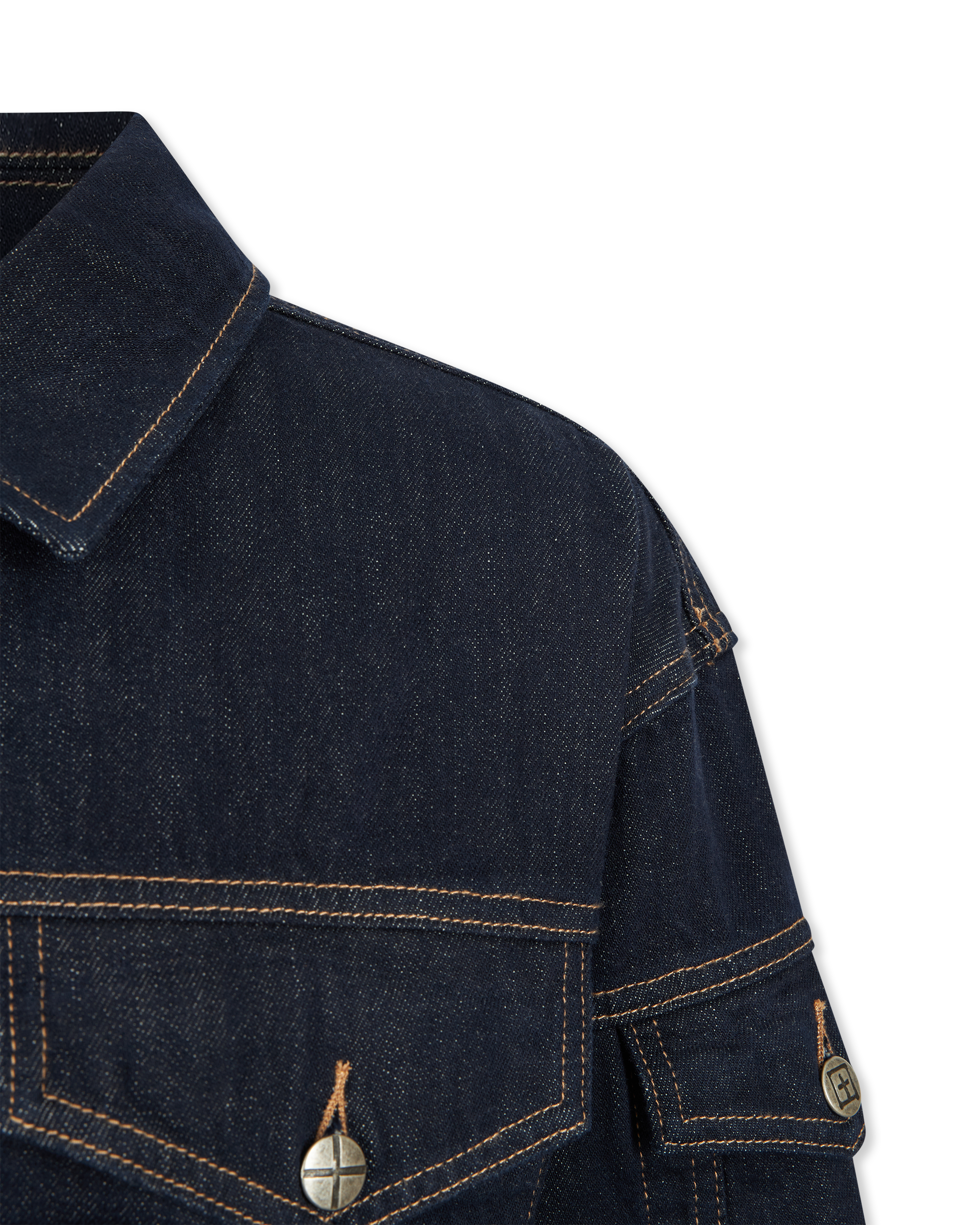 Oversized Duty Denim Jacket - DIHSAN