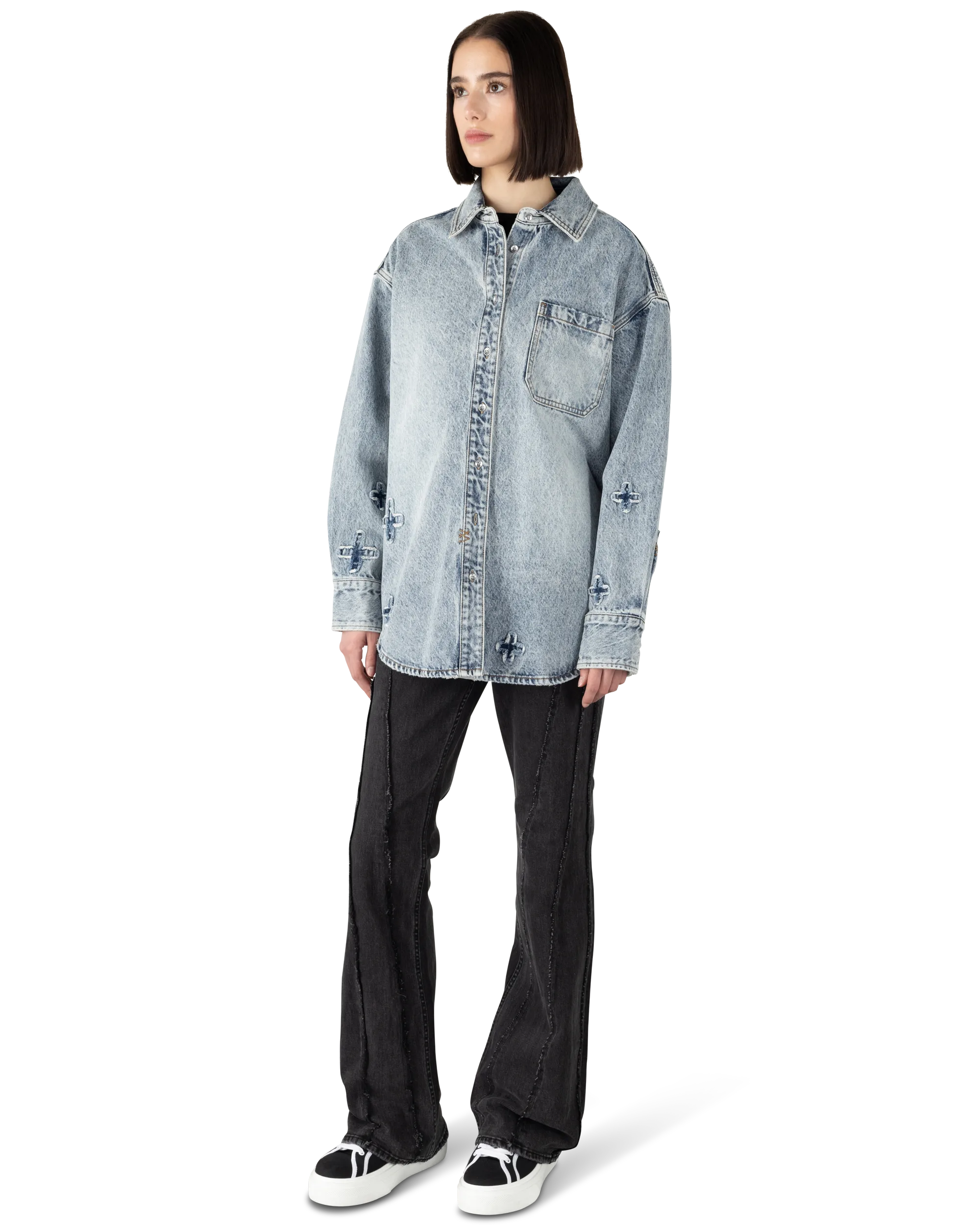 Ksubi Jeans Oversized Shirt Klassic Kraftwerk