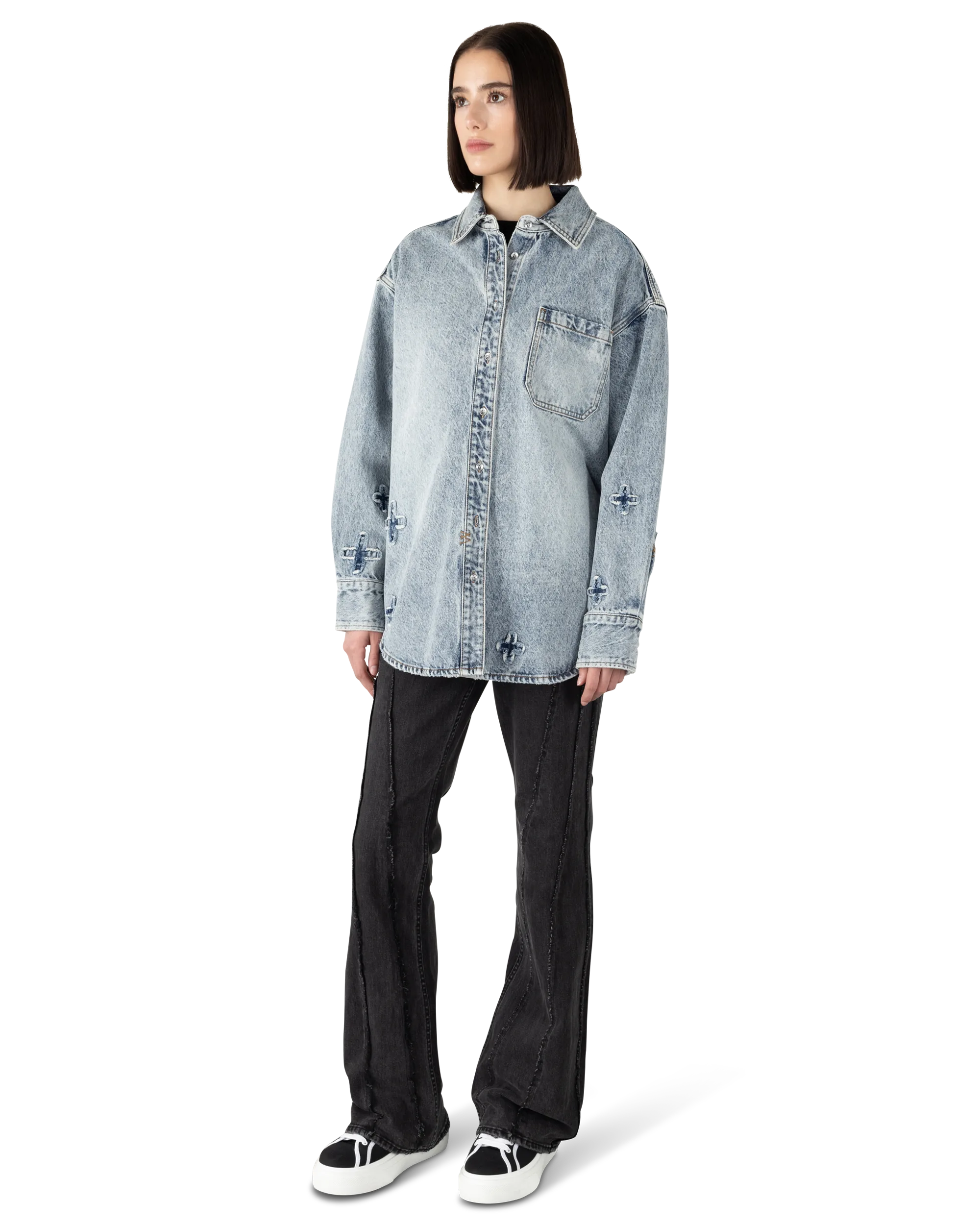 Ksubi Jeans Oversized Shirt Klassic Kraftwerk