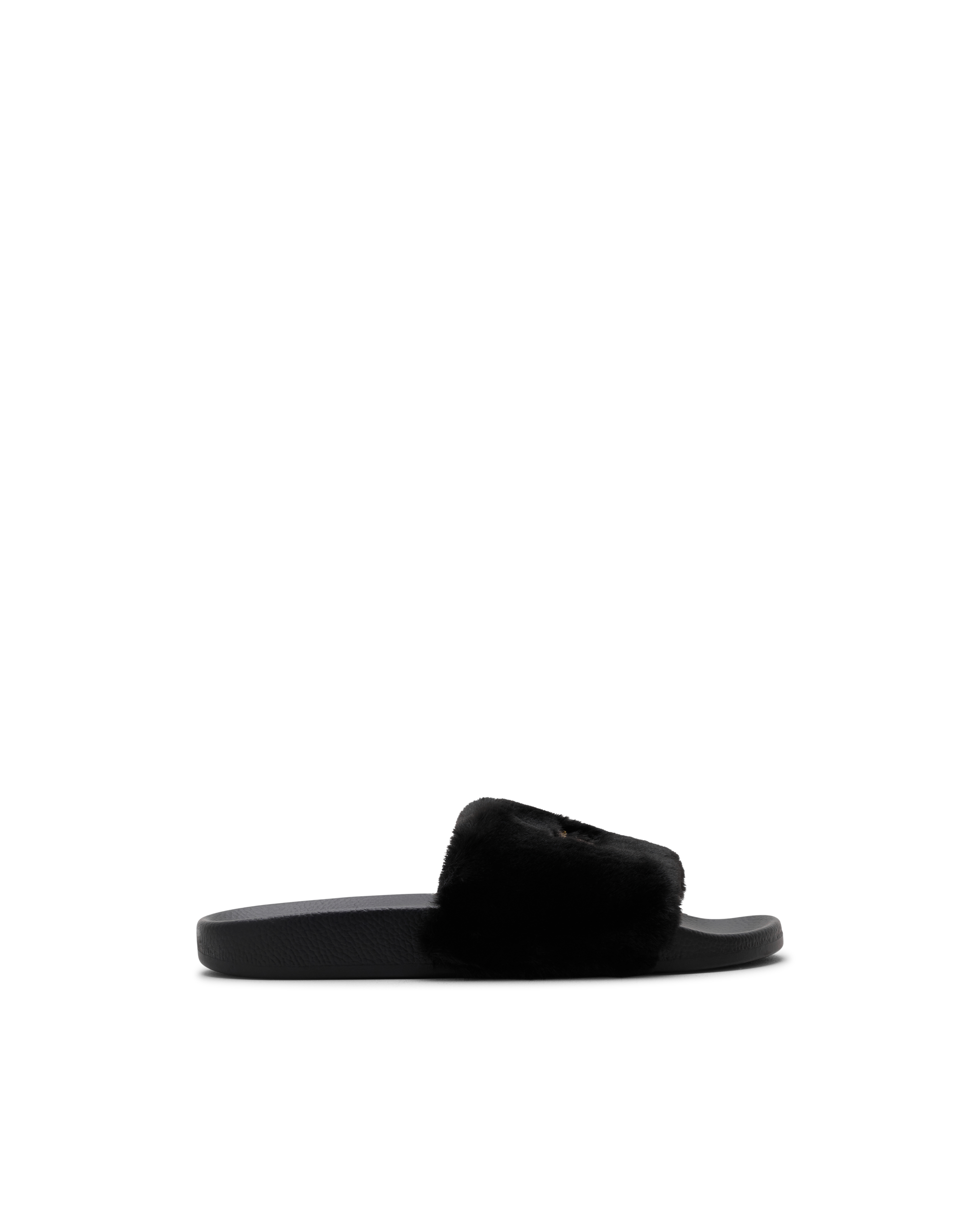 Shelly Faux-Fur Sliders