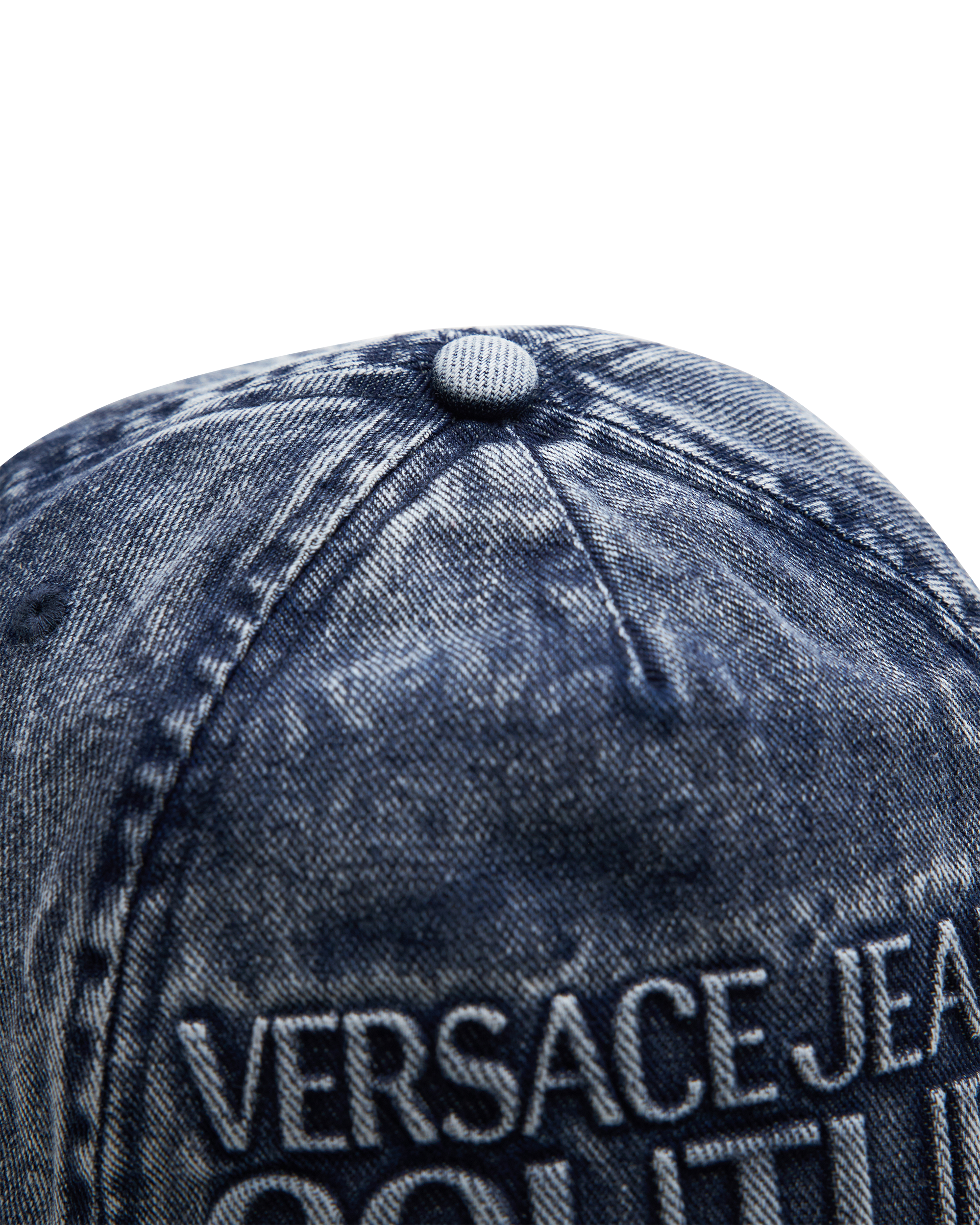 Logo Denim Baseball Cap