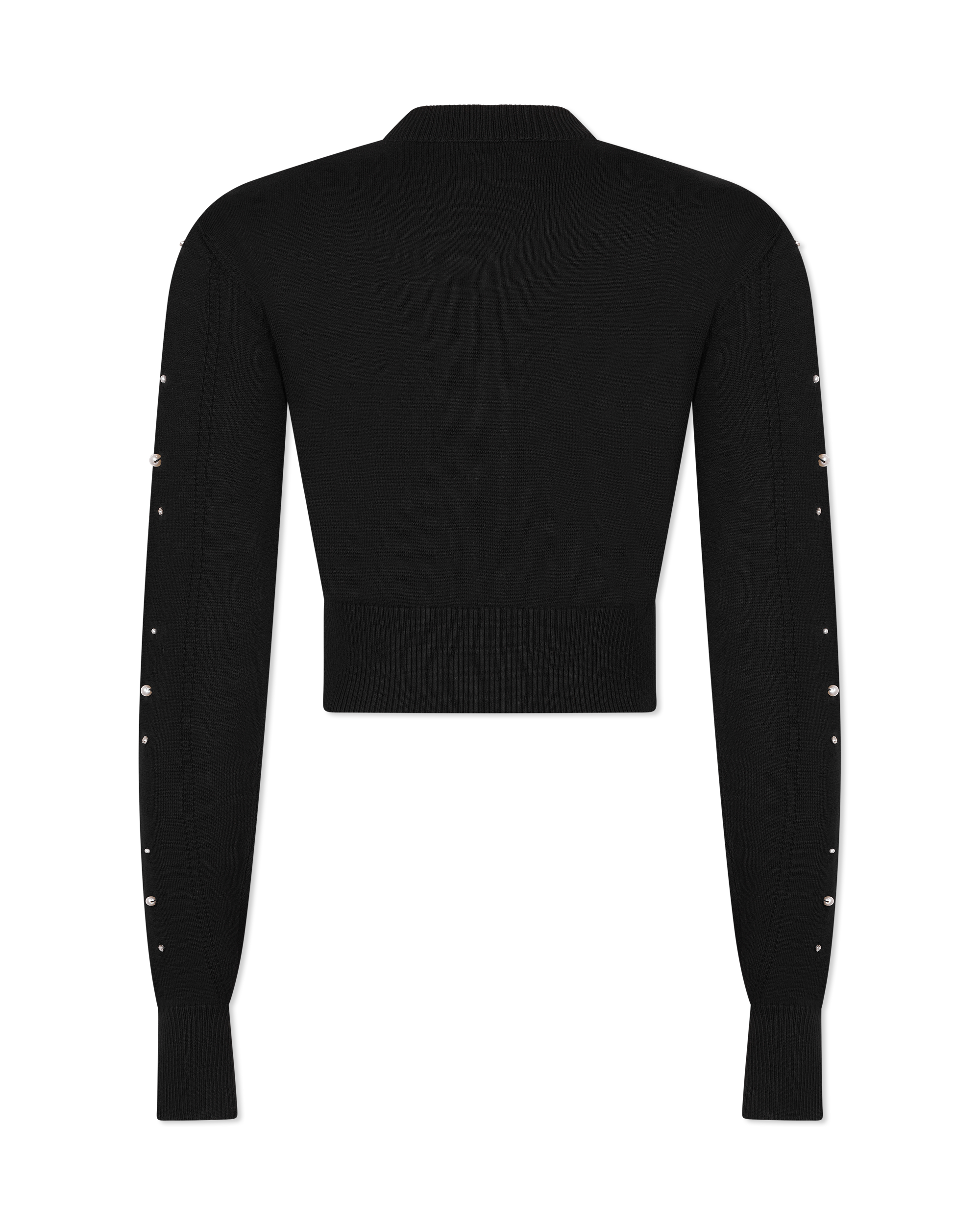 Embellished Logo Sweater