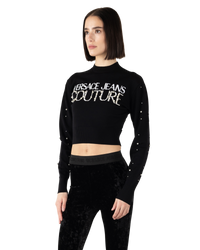 Embellished Logo Sweater