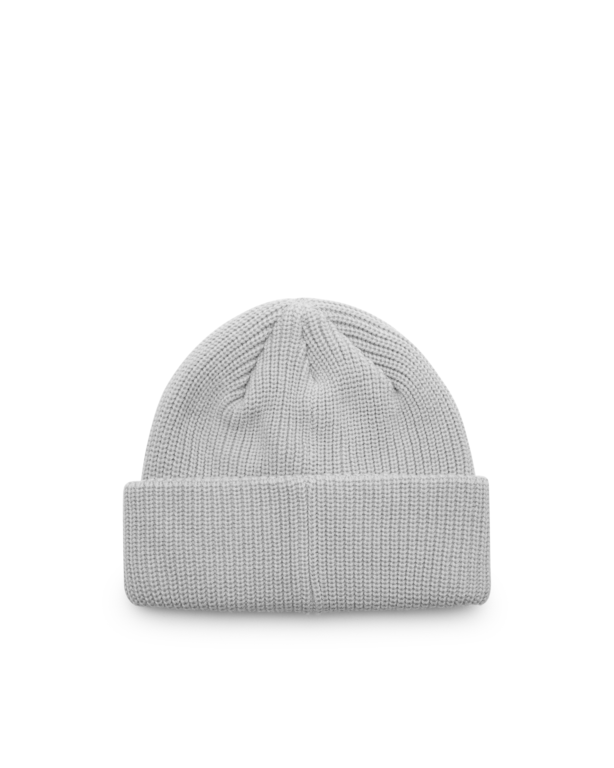 Logo Knit Ribbed Beanie