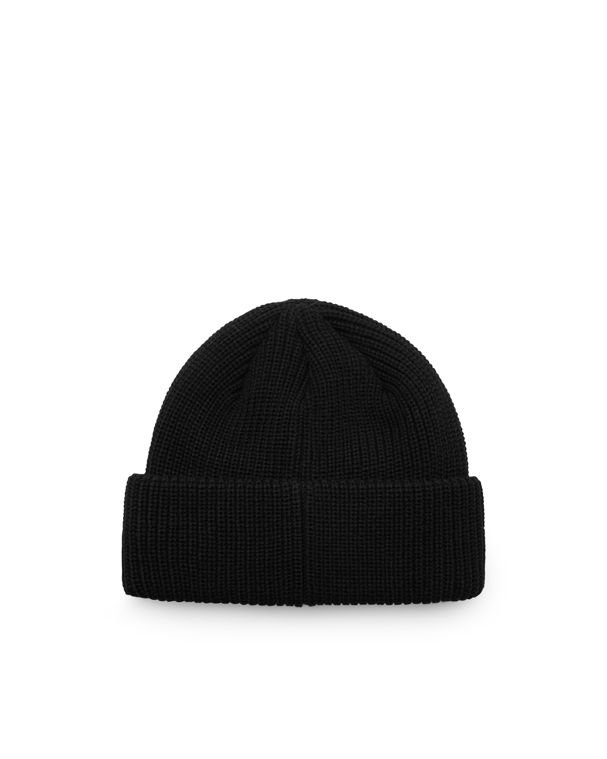 Logo Knit Ribbed Beanie