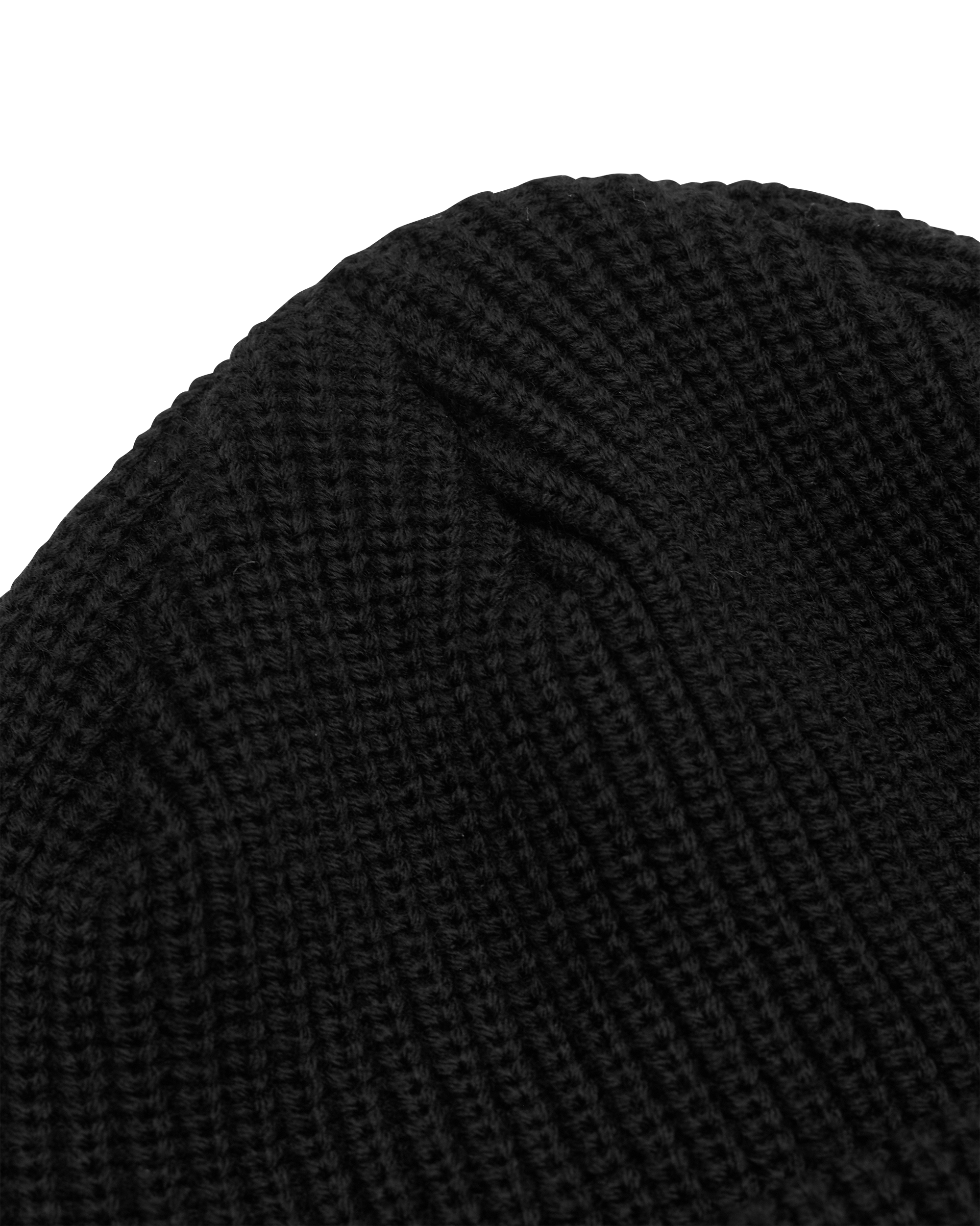 Logo Knit Ribbed Beanie