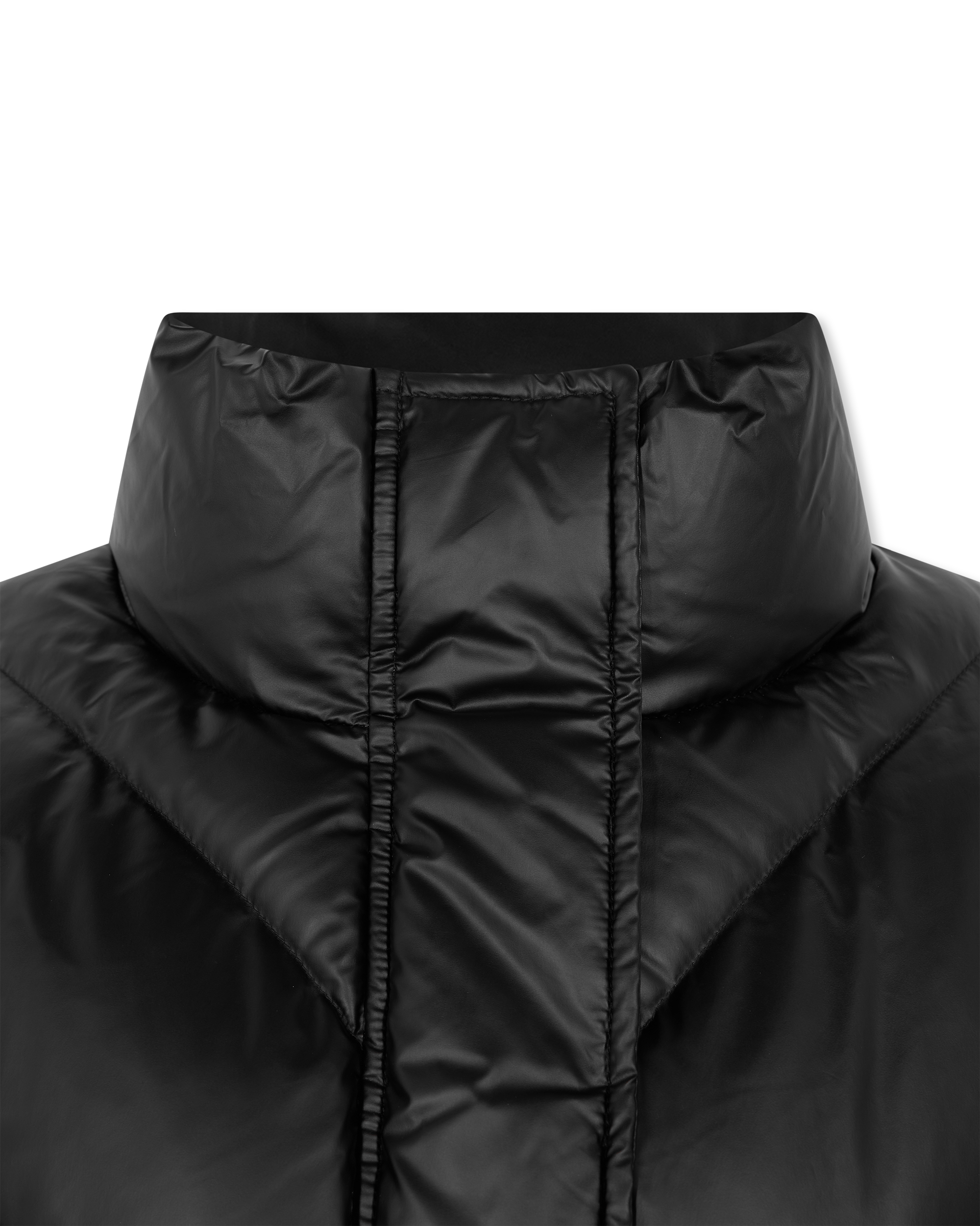 Baroque-Buckle Puffer Jacket