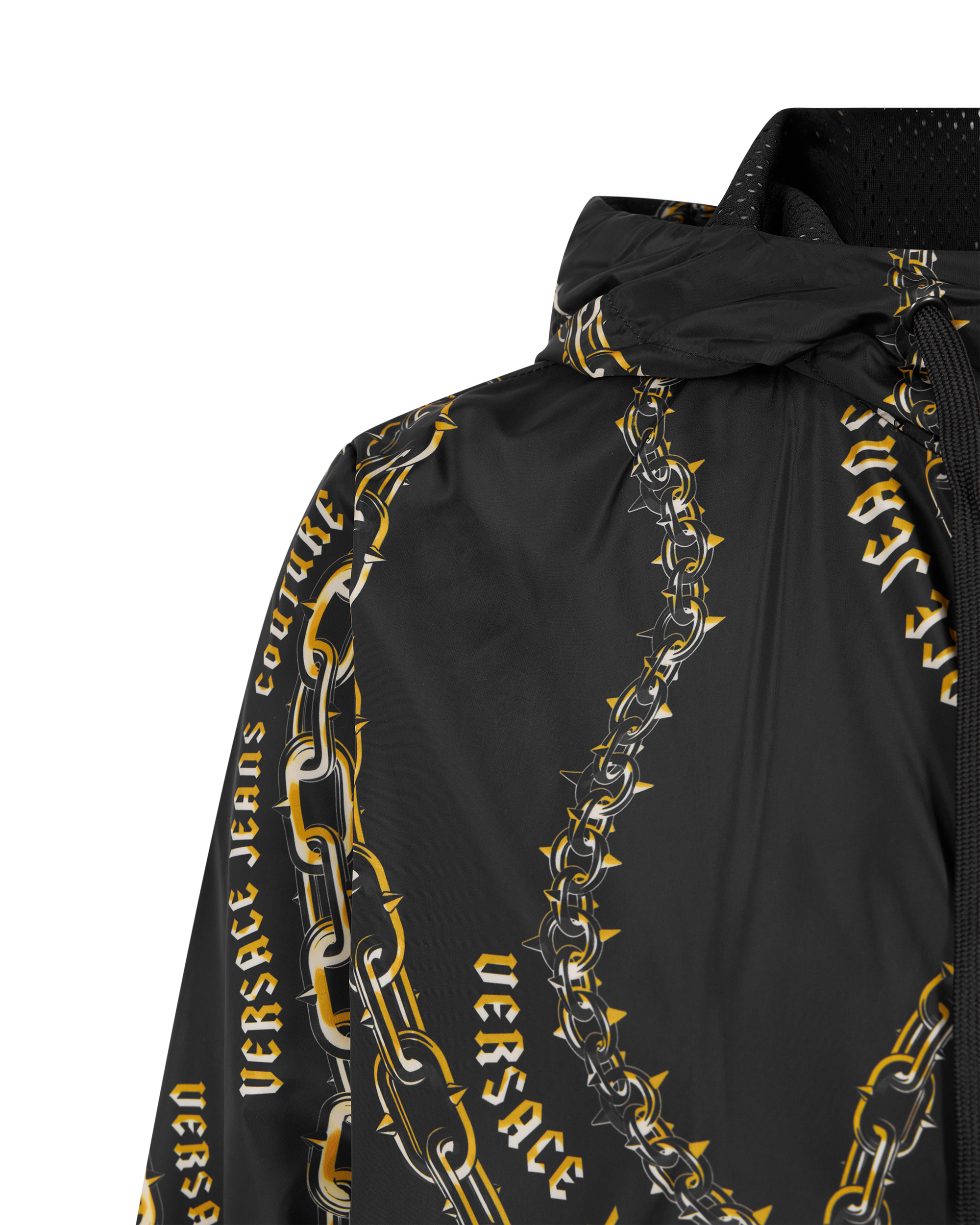 Chain Couture Windbreaker Jacket