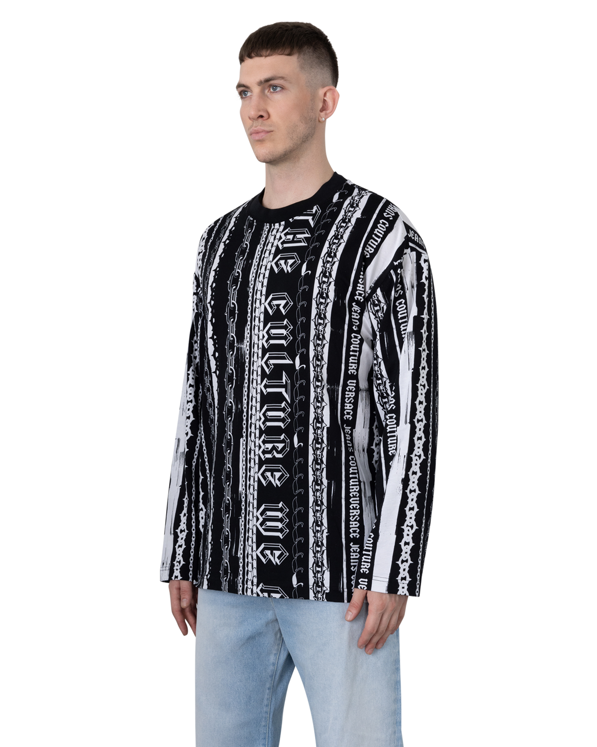 Stripes Relaxed Fit Long Sleeve T-shirt