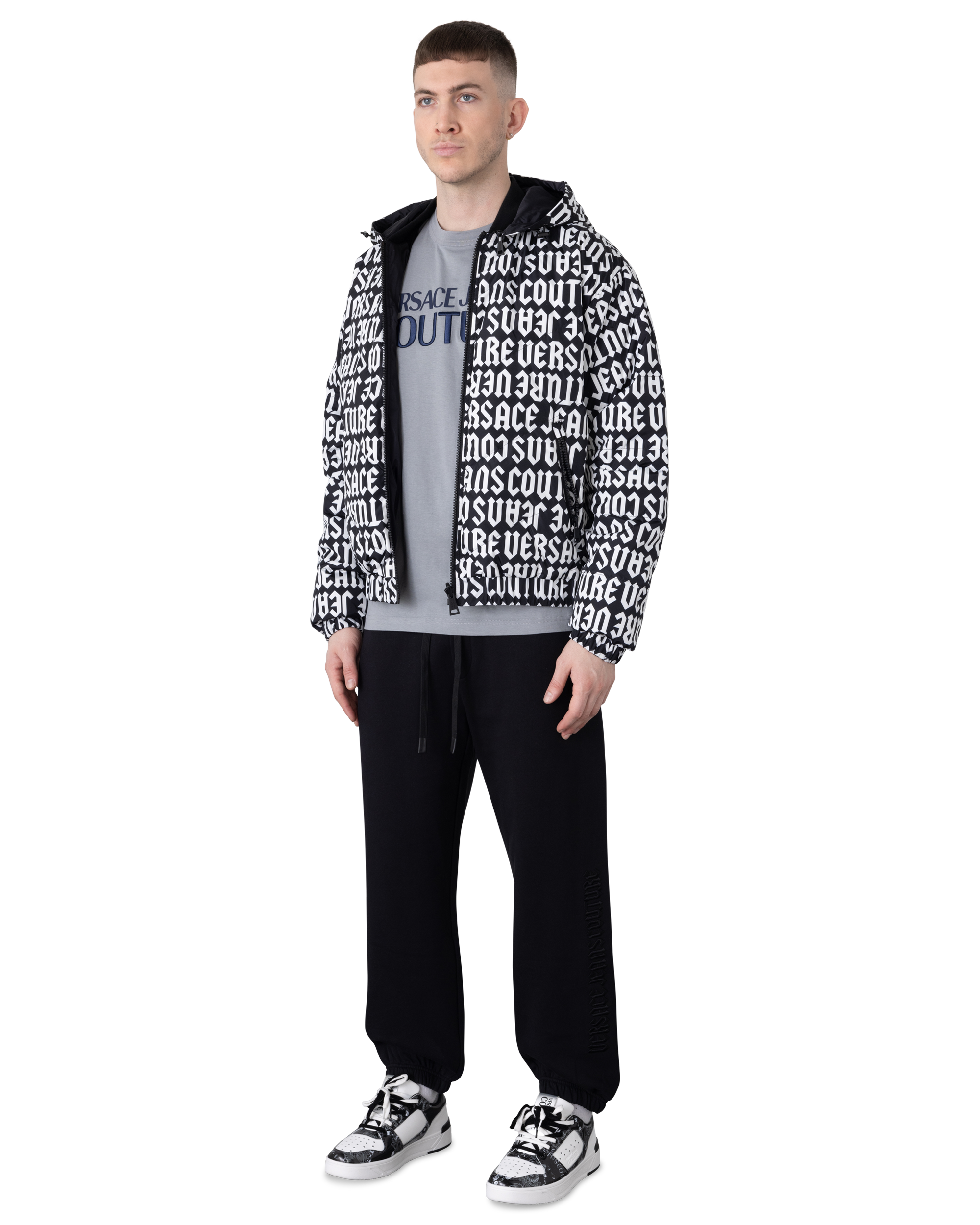 Logomania Reversible Puffer Jacket