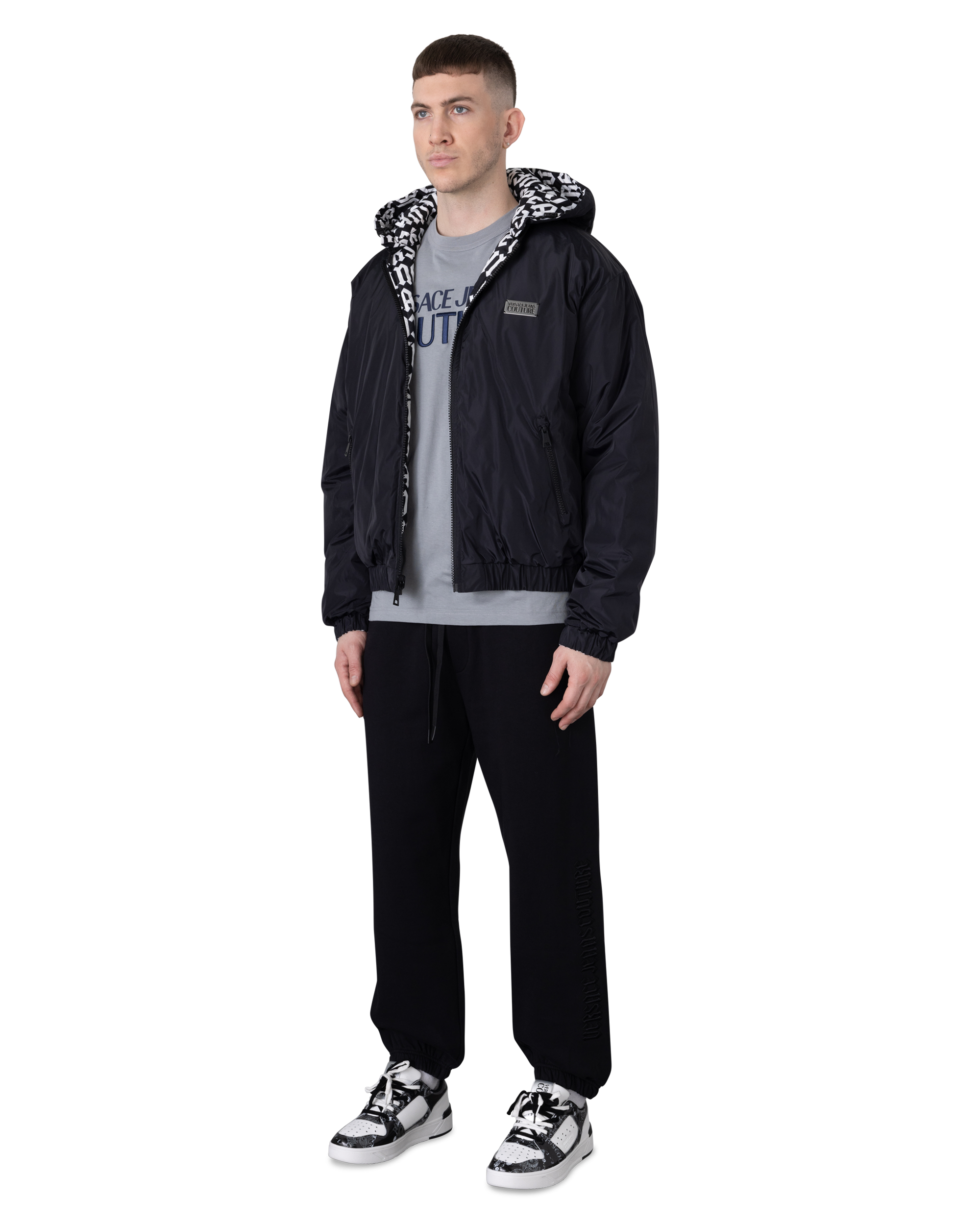 Logomania Reversible Puffer Jacket