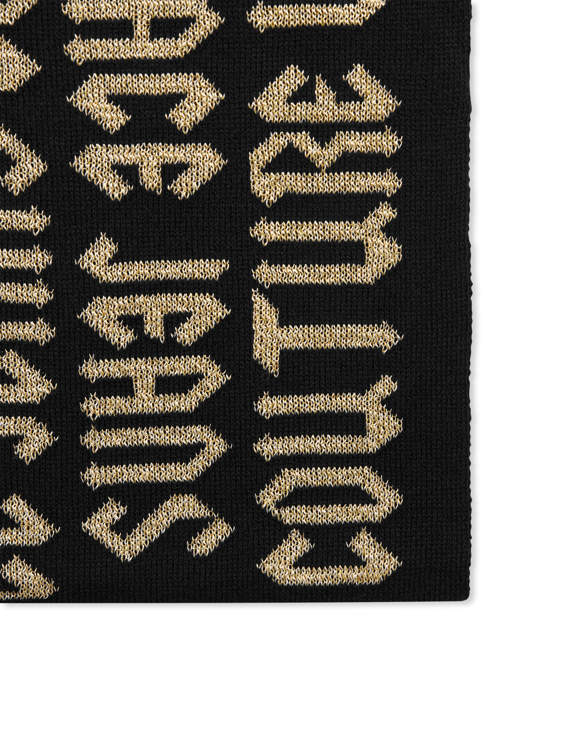 All-Over Logo Two-Tone Scarf