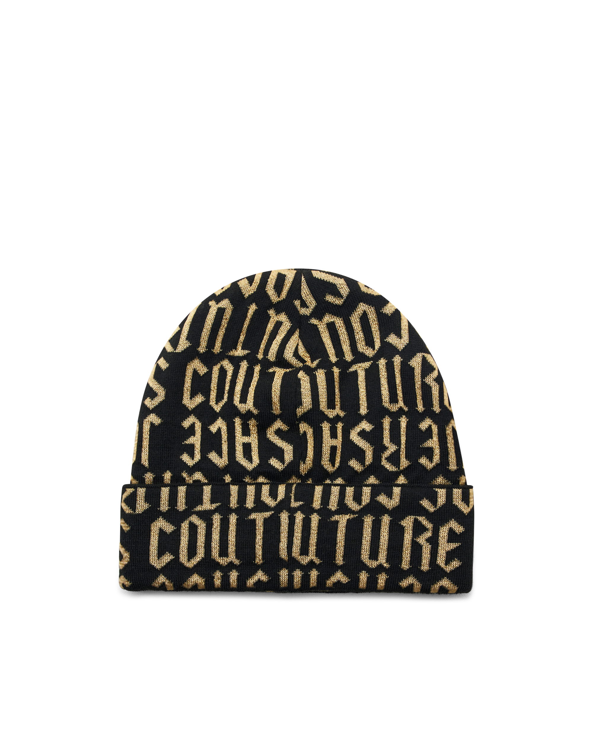 Intarsia Knit Logo Beanie